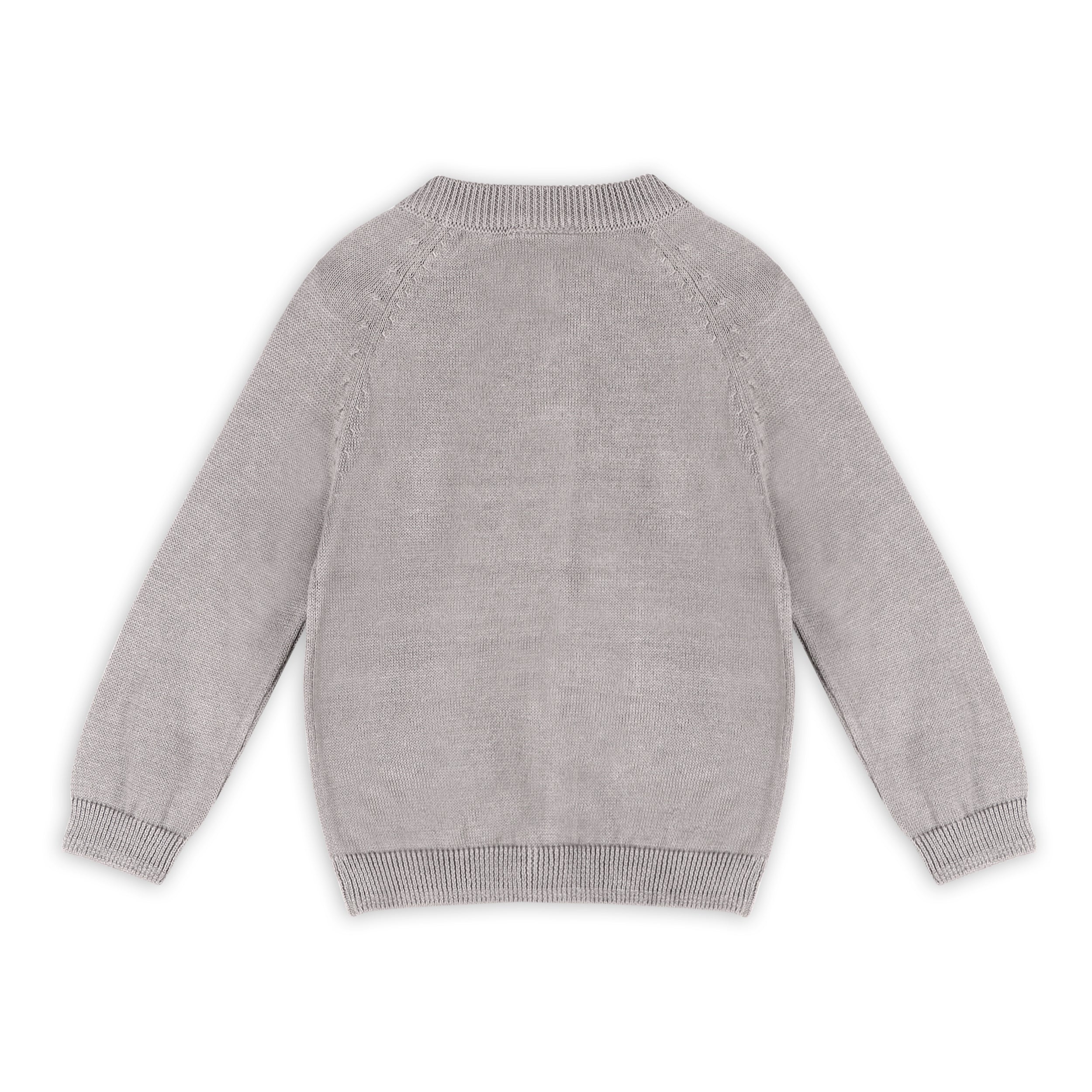 Suéter tipo cárdigan de punto con botones en tonos pastel de Milán (algodón orgánico), 4 colores