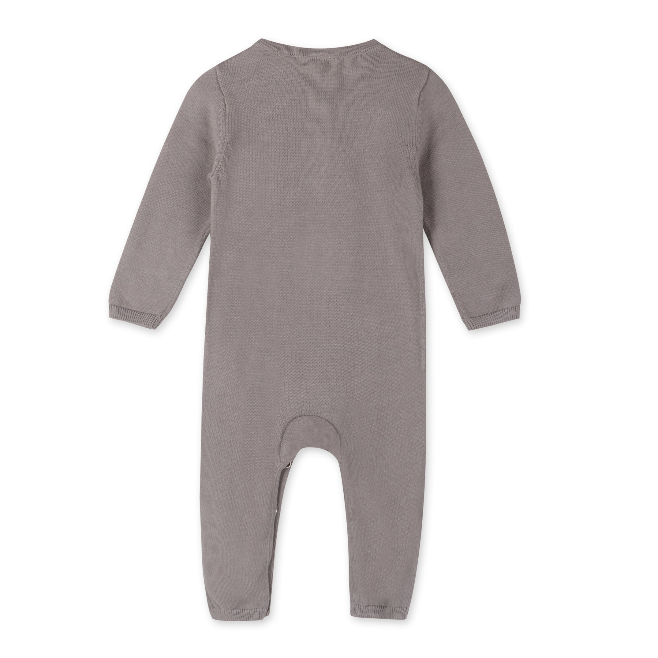 Milan Knit Kangaroo Pocket Baby Jumpsuit Coverall