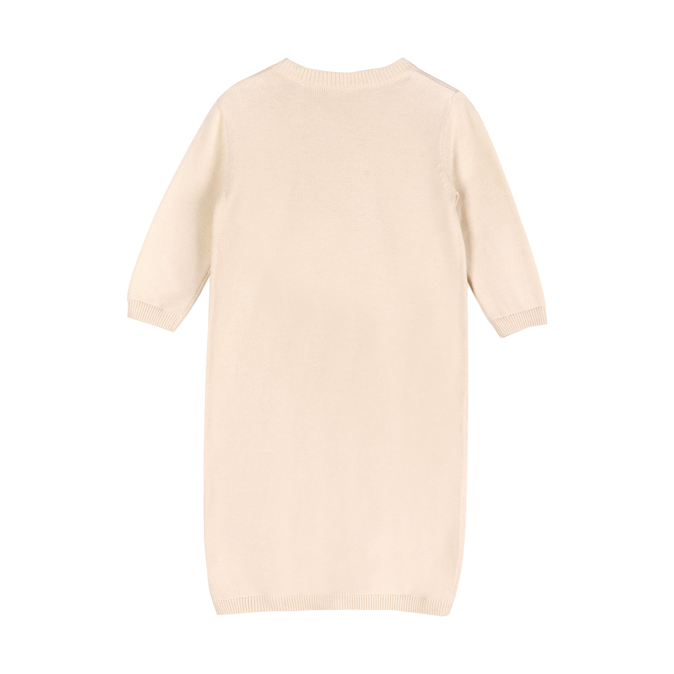 Milan Pointelle Knit Baby Sleep Gown & Hat Set