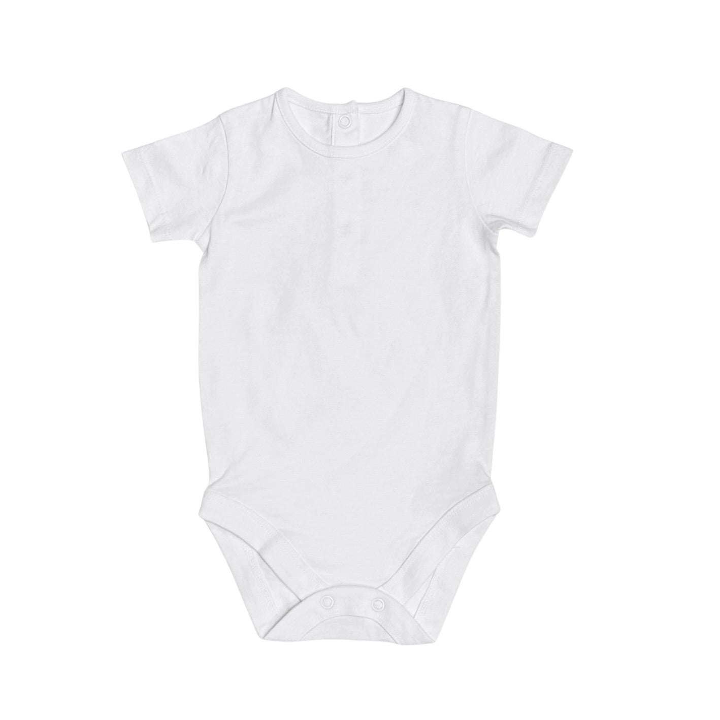 Basic Short Sleeve Baby Bodysuit Onesie (Organic Cotton) by Viverano