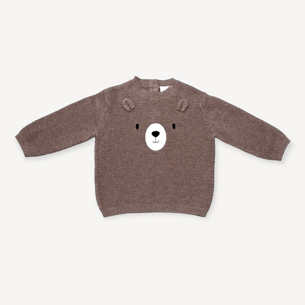 Teddy bear clearance pullover sweater