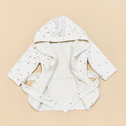 Stars Hooded Baby Bath Robe (Organic Cotton)
