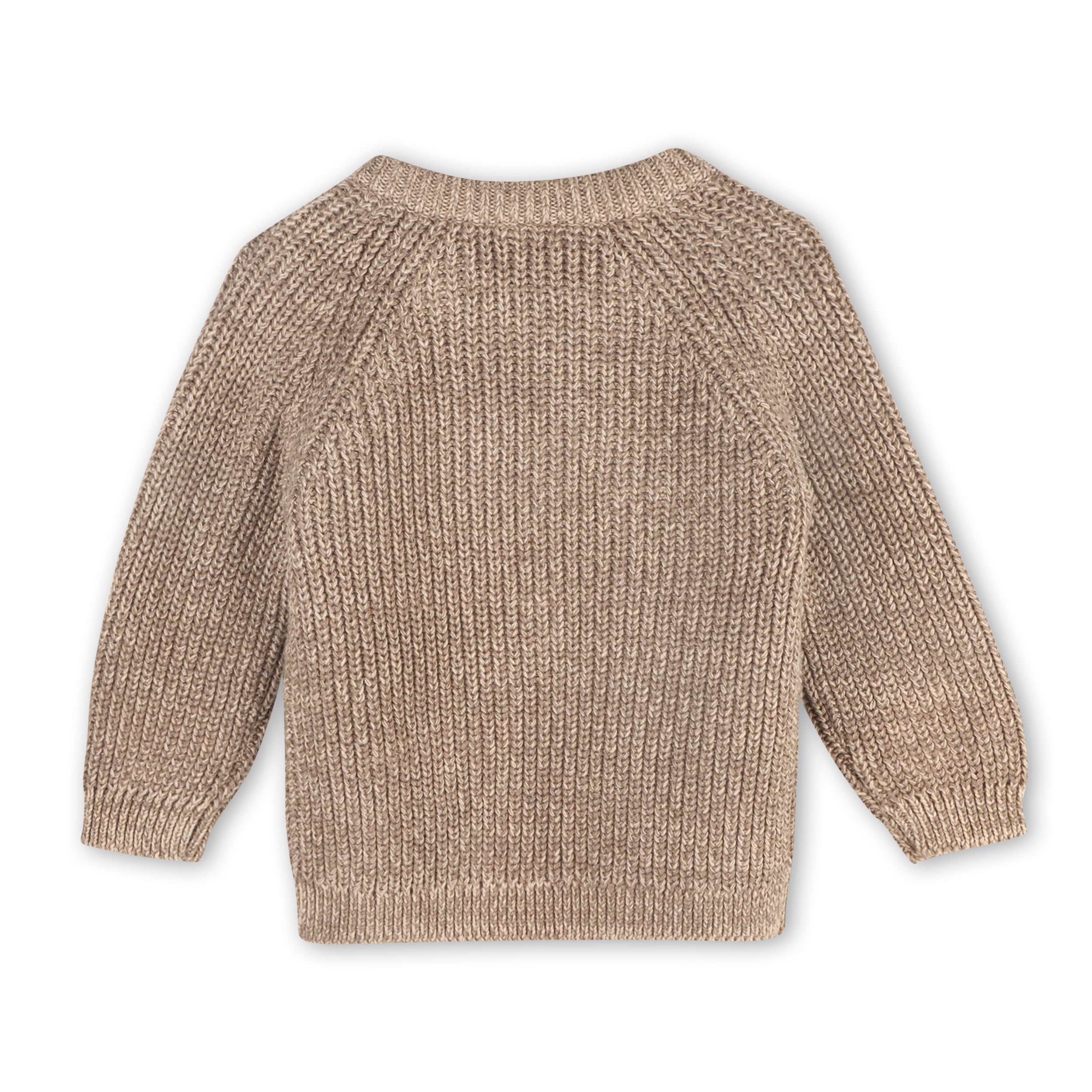 Wild & Free Embroidered Chunky Knit Baby Pullover Sweater (Organic Cotton)