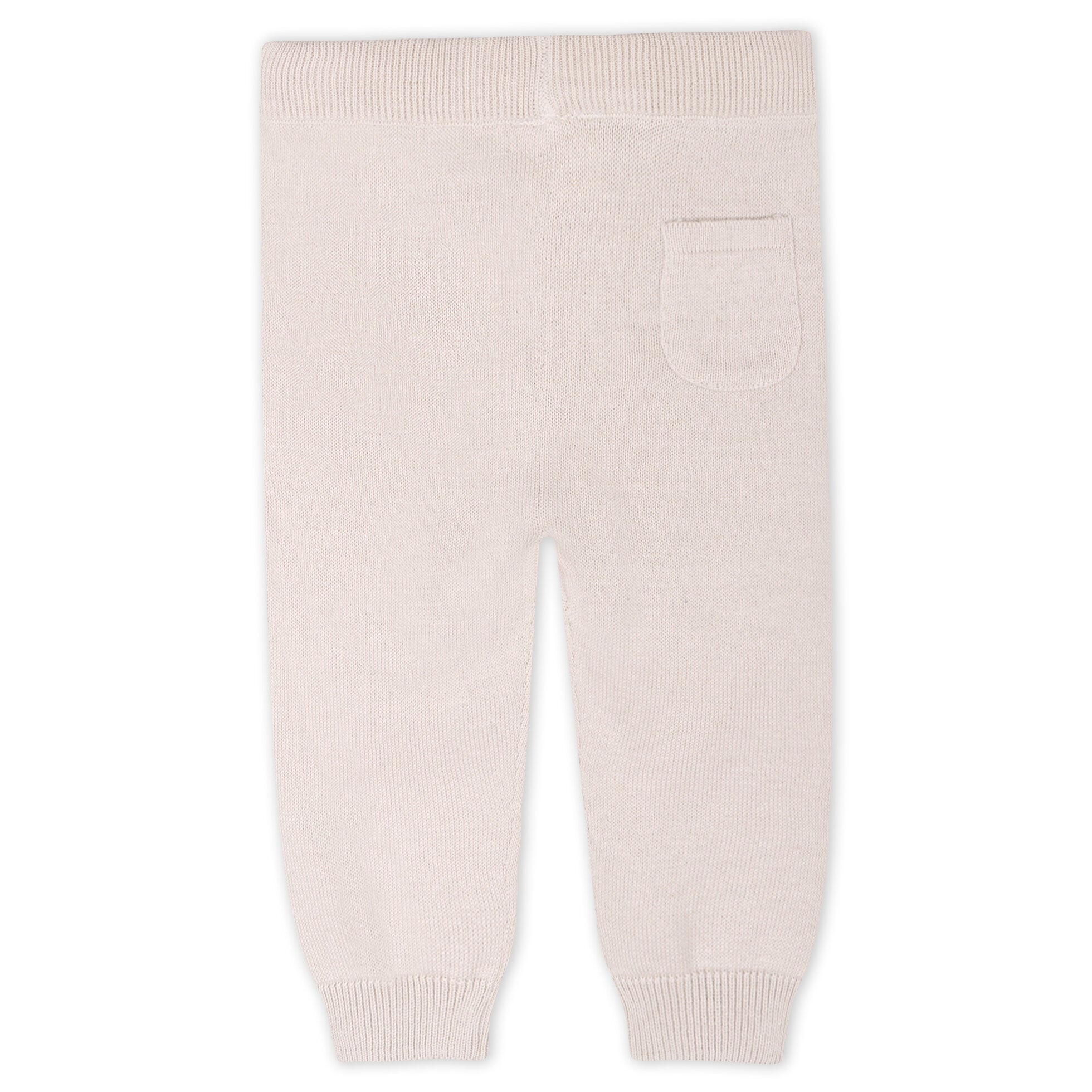 Pocket Sweater Knit Baby Legging Pants (Organic Cotton) - Stone