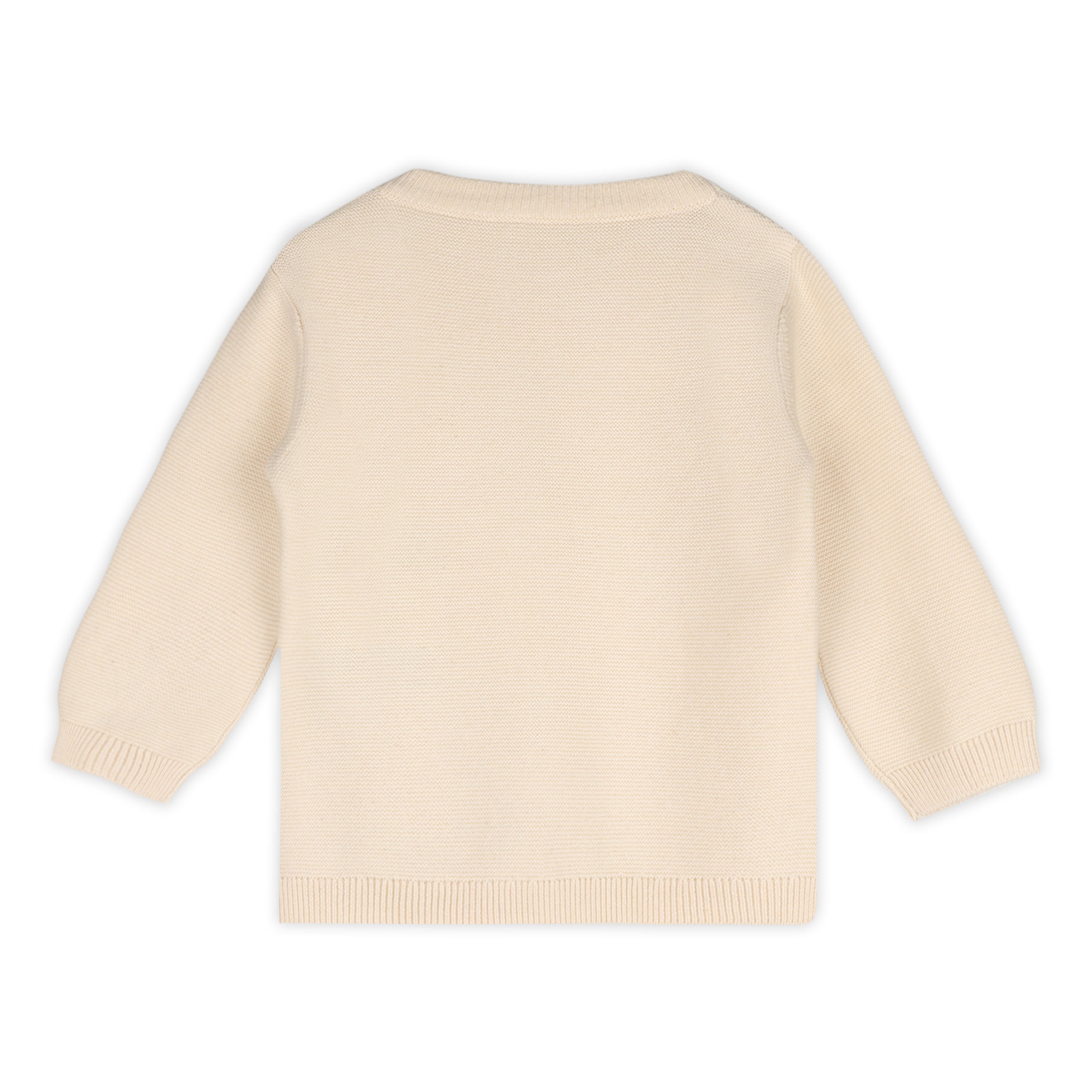 Safari Applique Sweater Knit Baby Pullover (Organic Cotton)