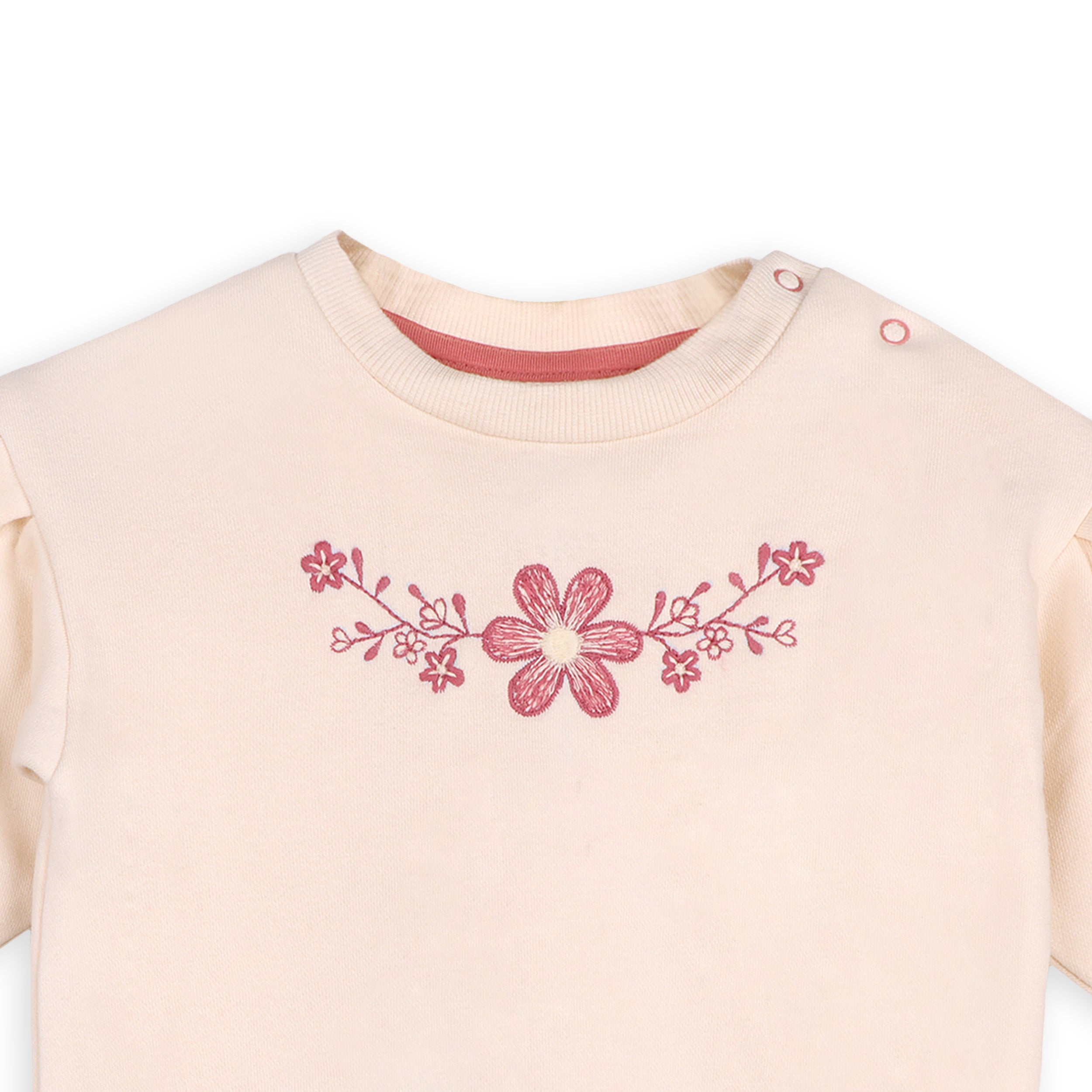 Bloom Floral Baby Sweatshirt & Legging Set (Organic Cotton)