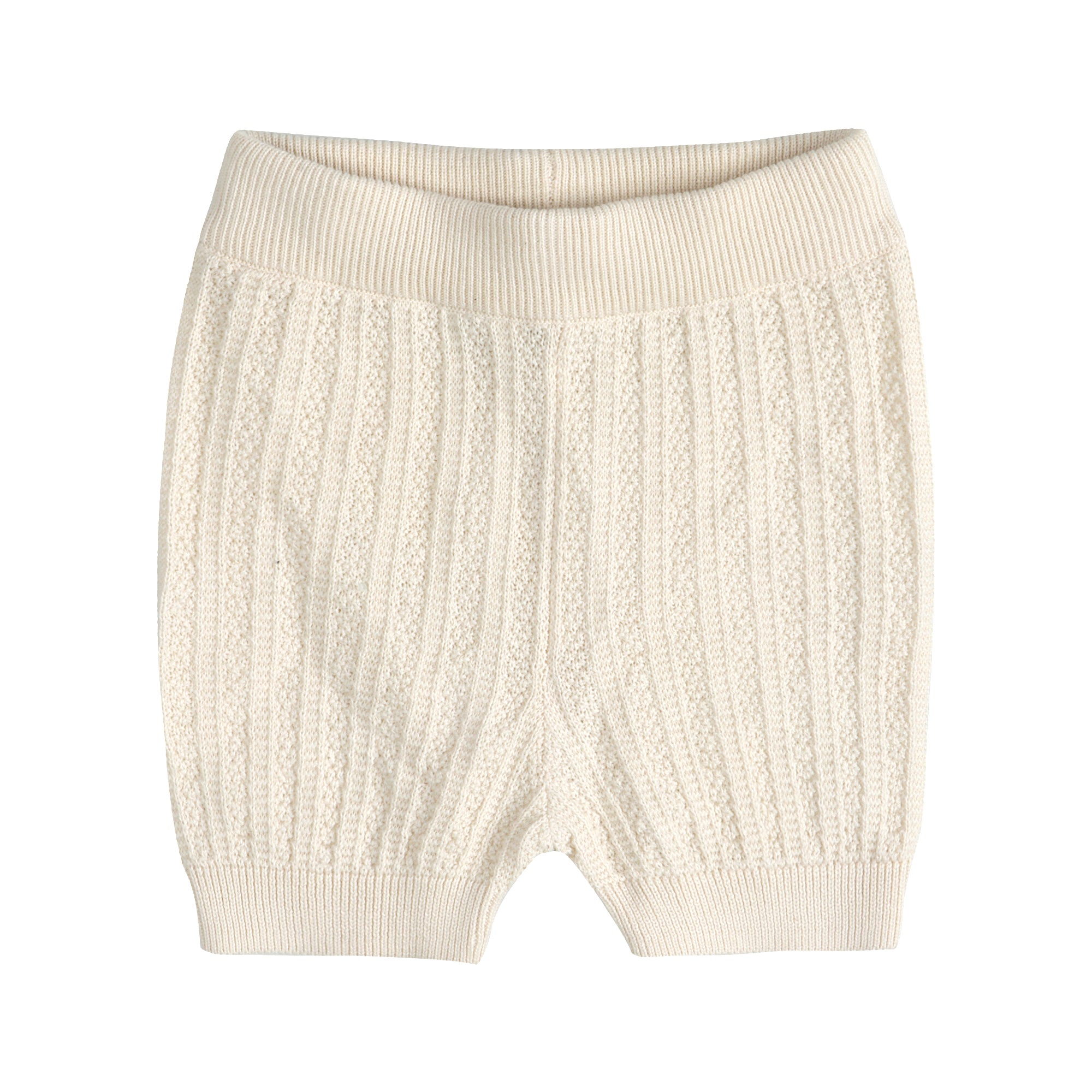 Sailboat Embroidered Baby Shorts (Organic Cotton)
