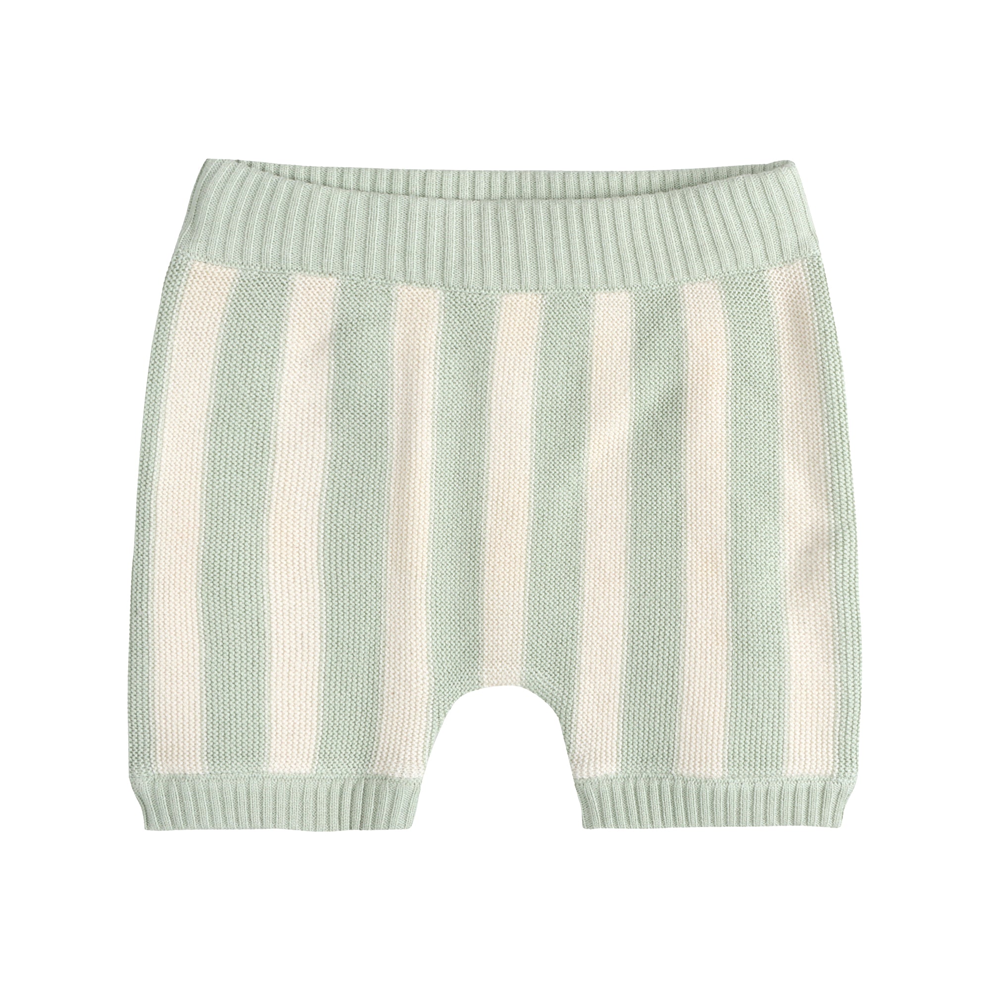 Palm Trees Embroidered Baby Shorts (Organic Cotton)