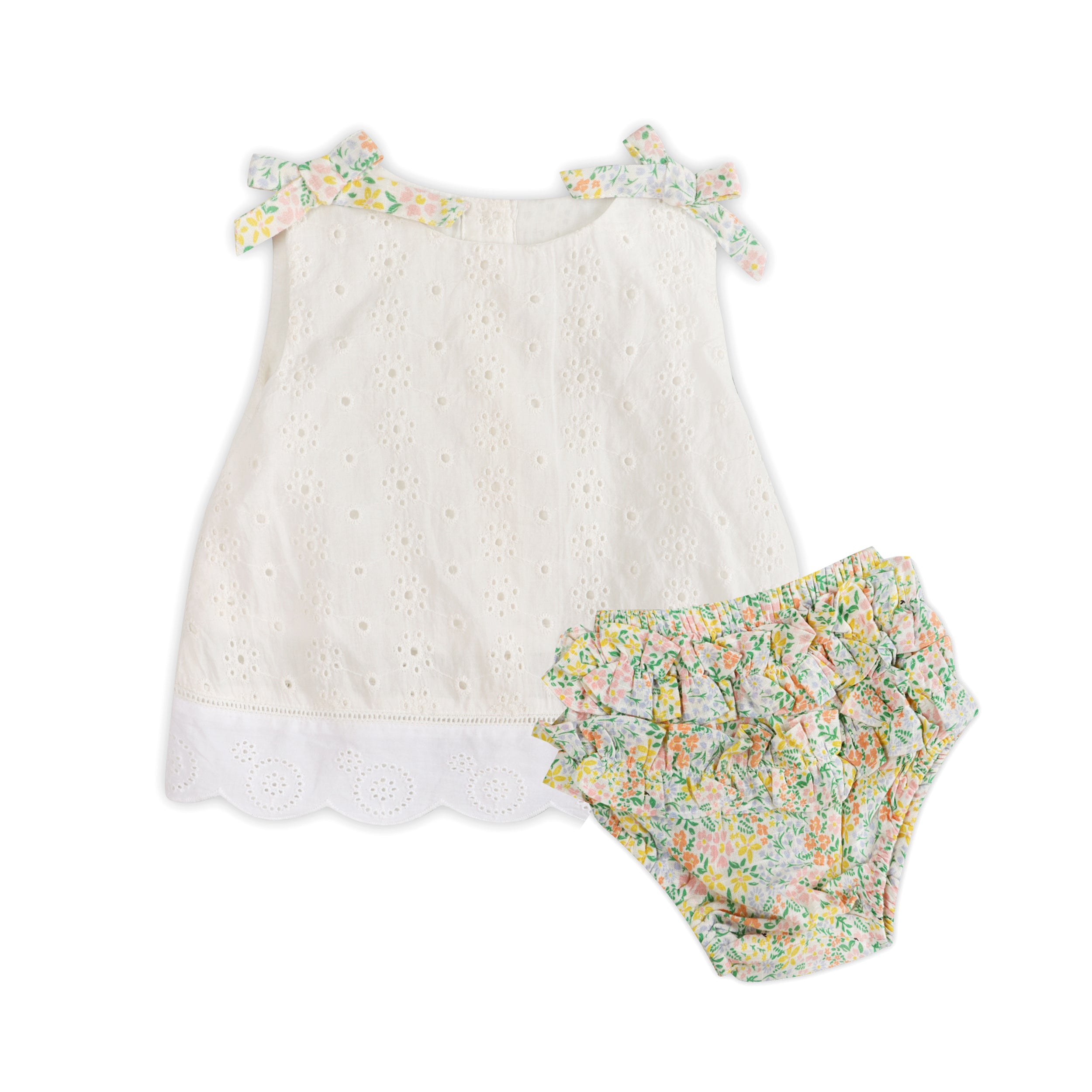 Monet Baby Top + Bloomer (Organic)