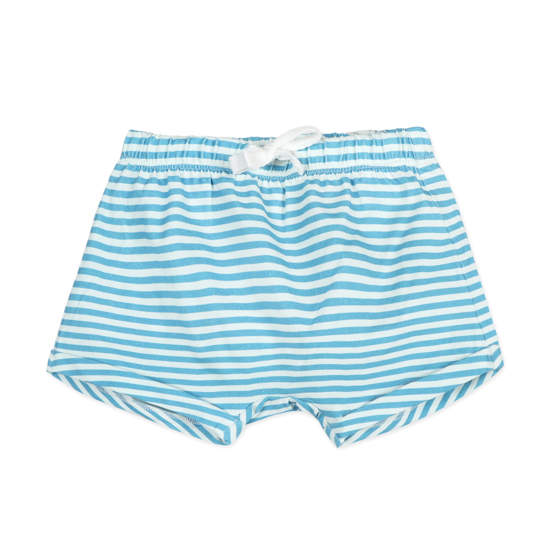 Sailboat Whales Baby Shorts (Organic Jersey)