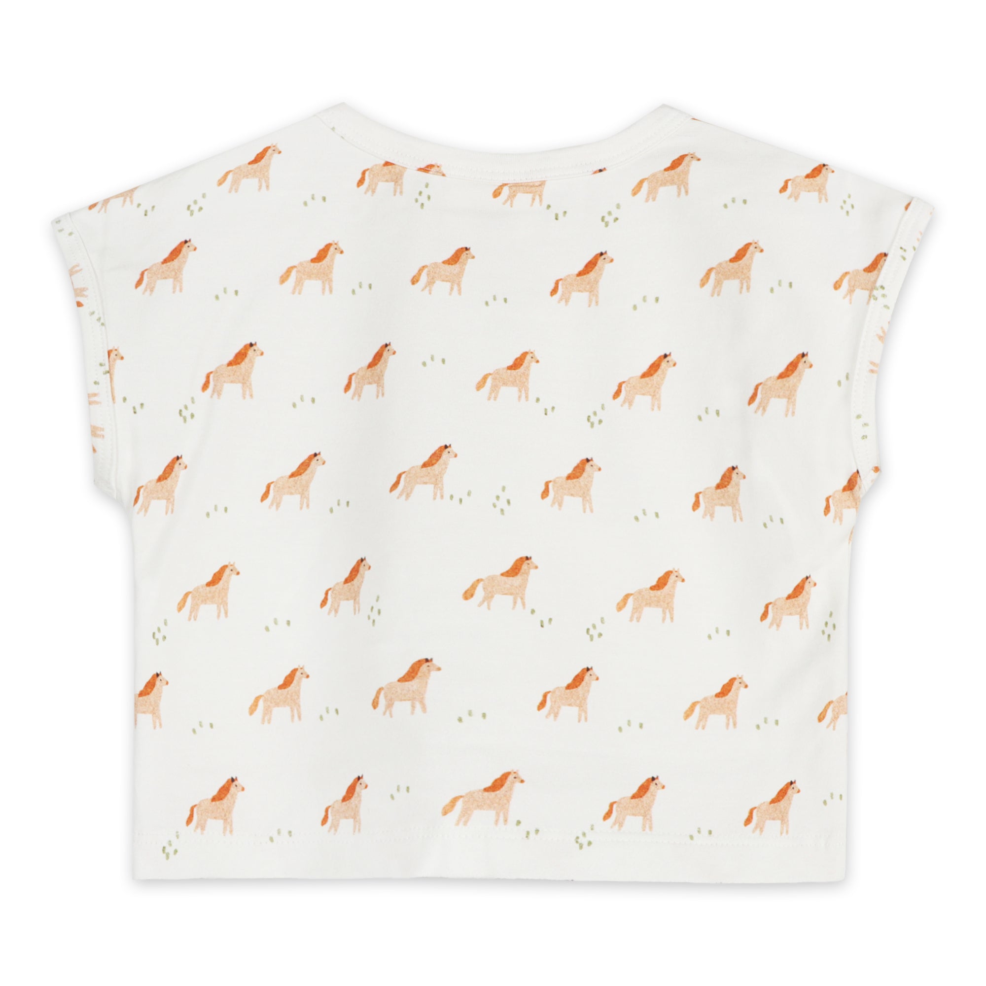 Horse Baby Tee Back (Organic Jersey)