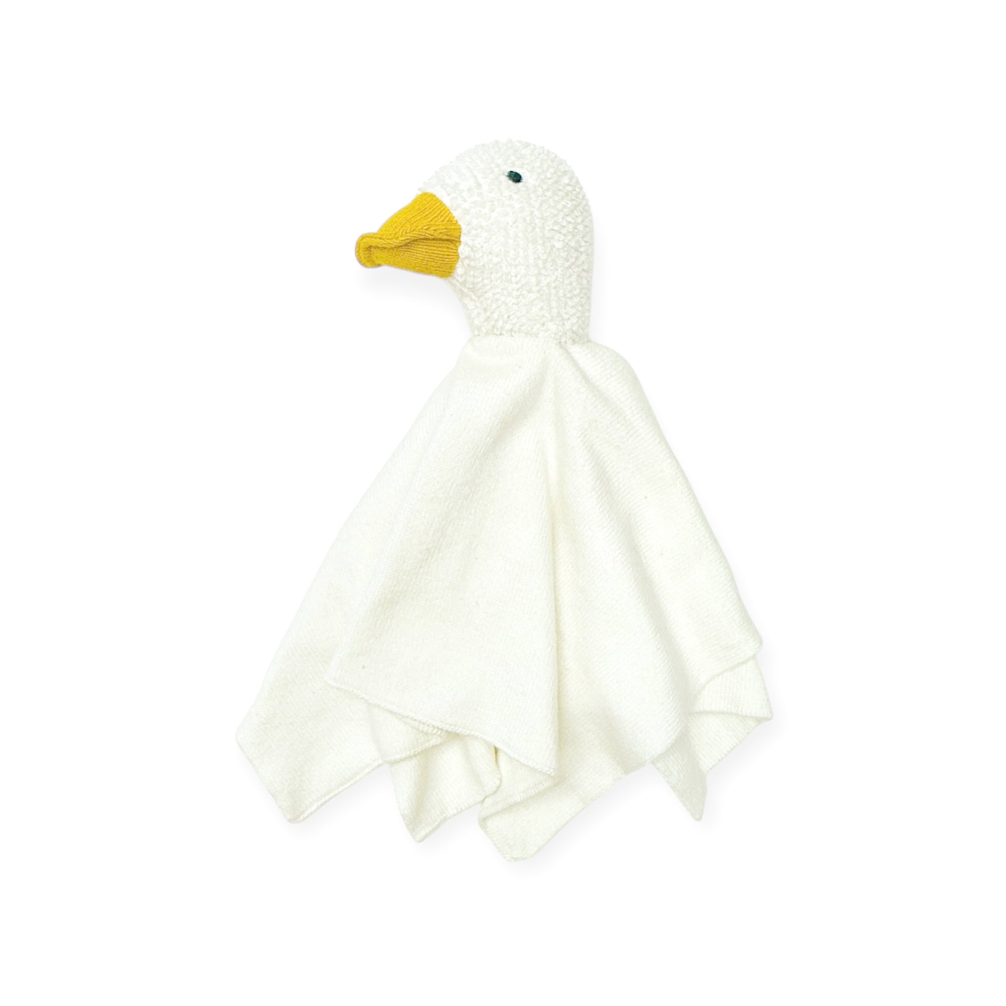 Duck - Organic Baby Lovey Security Blanket