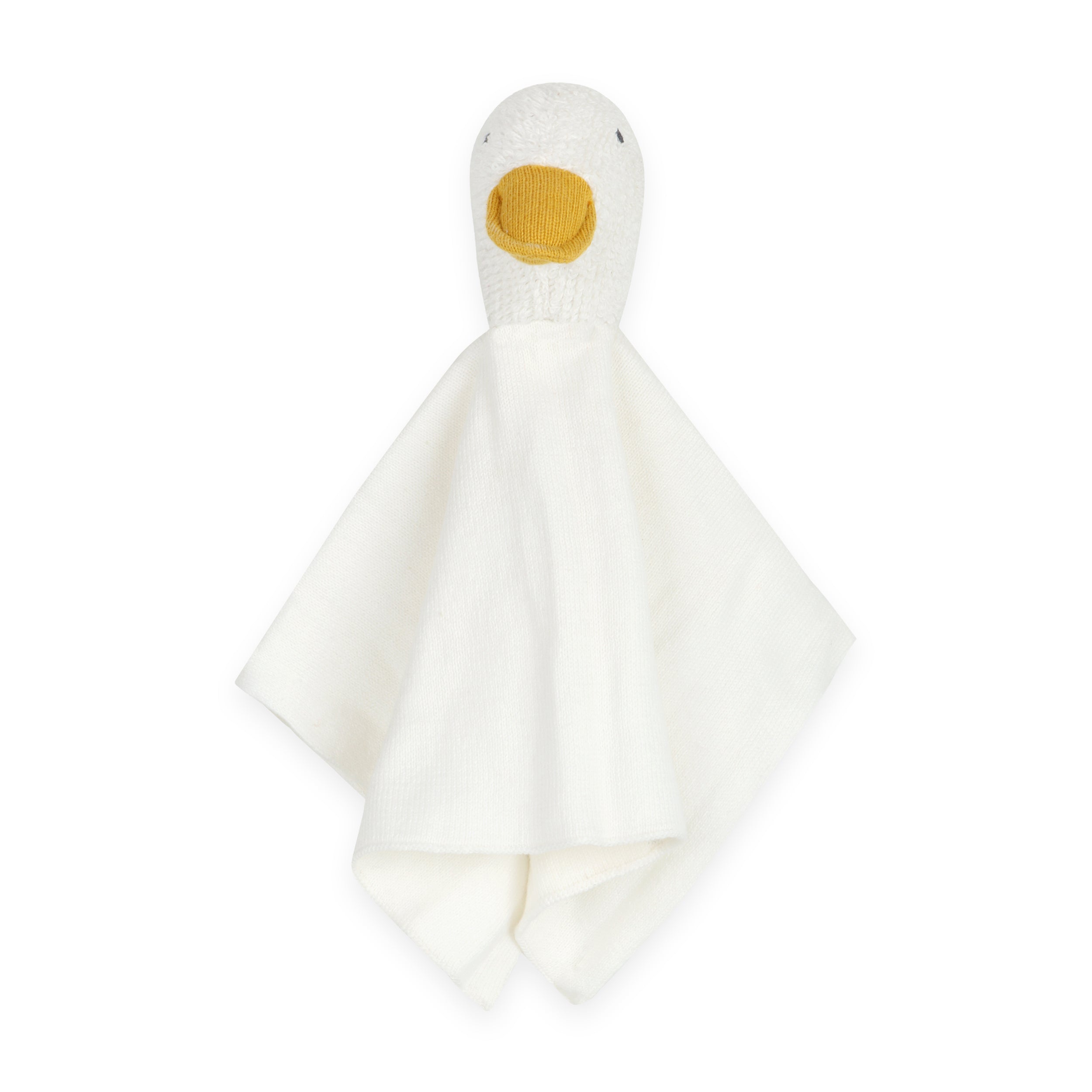 Duck - Organic Cotton Baby Lovey Security Blanket