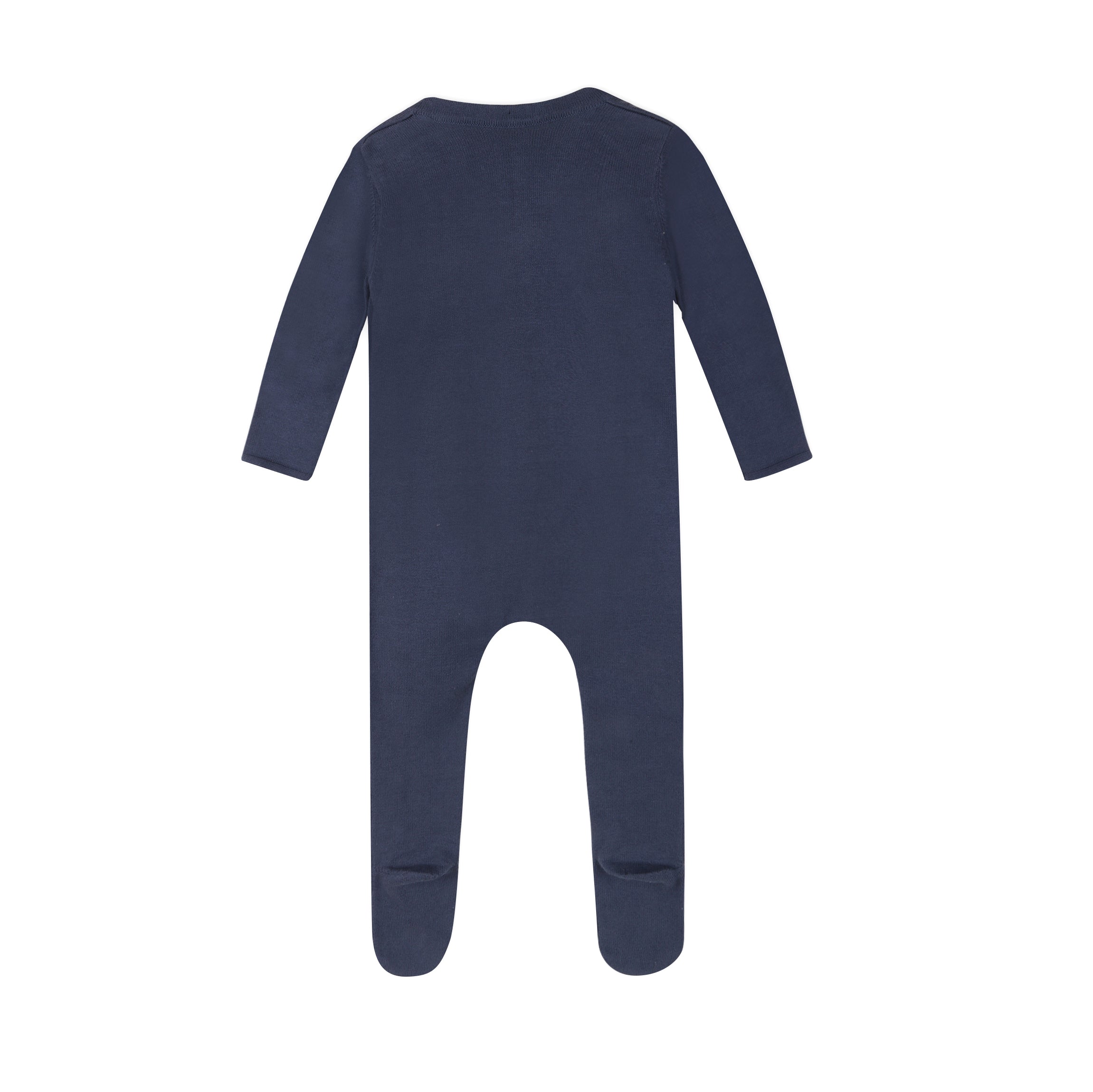 Milan Earthy Sweater Knit Baby Kimono Footie Coverall (Organic Cotton)