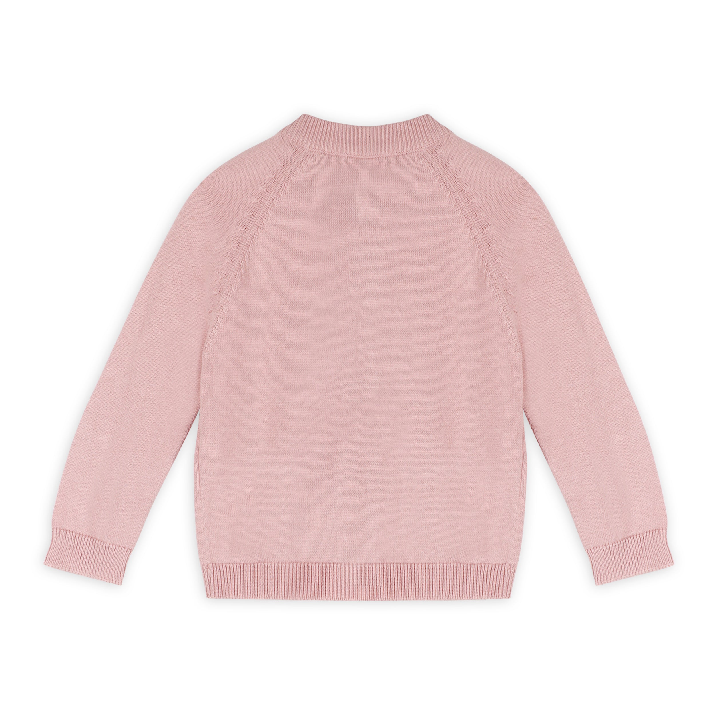 Milan Earthy Baby Button Cardigan Sweater Knit (Organic Cotton)