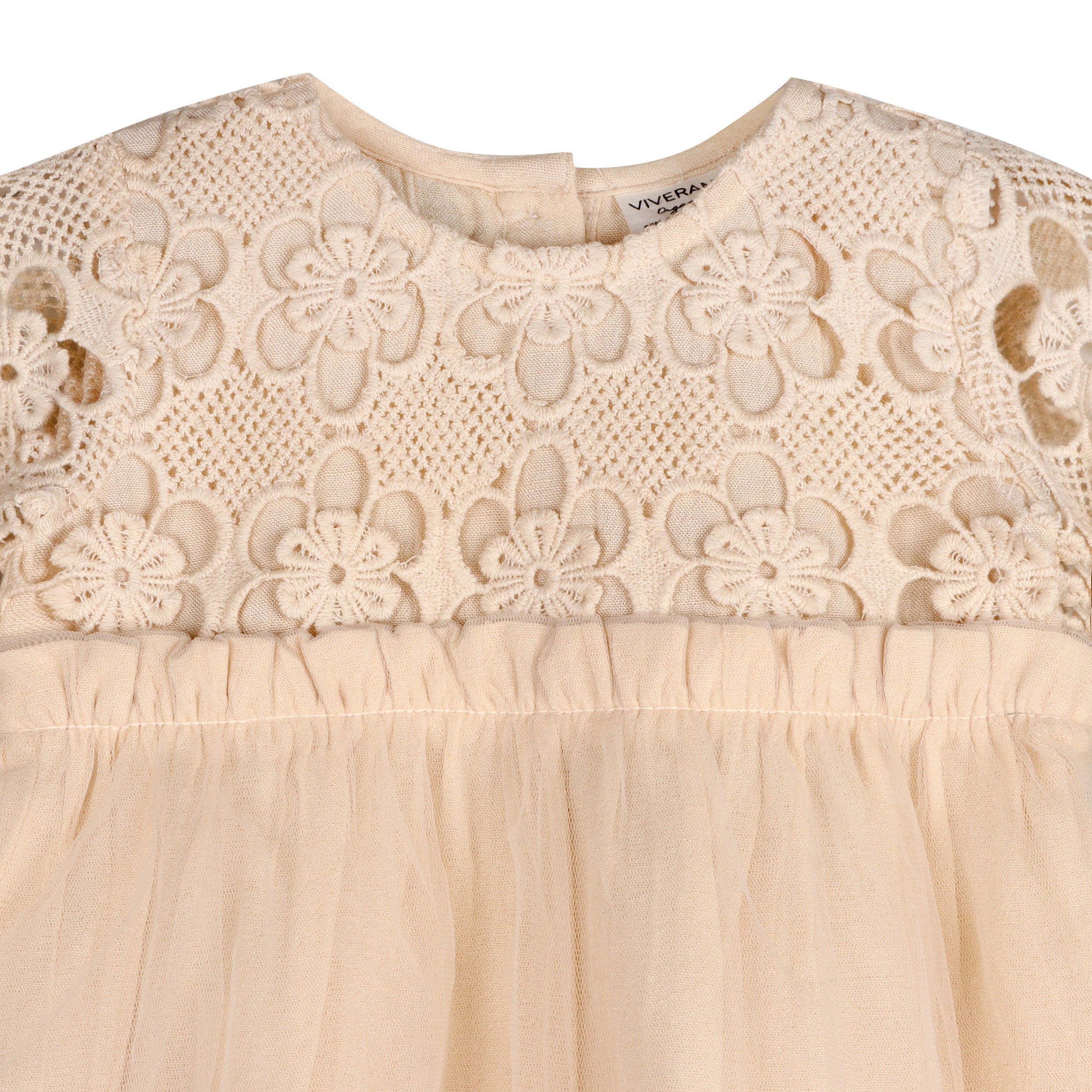 Calla Crochet Lace Baby Tutu Dress & Bloomer (Organic Cotton)