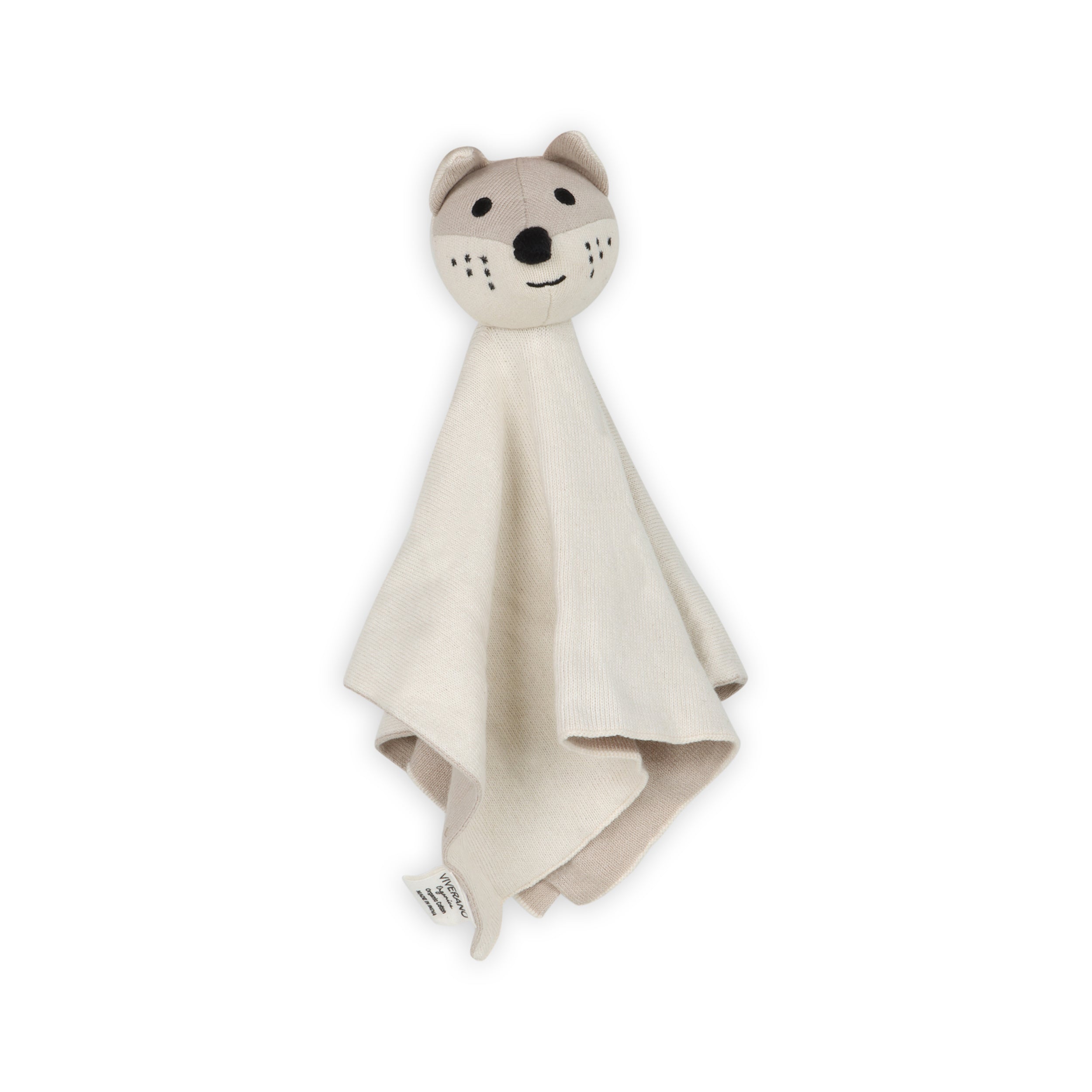 Fox - Organic Baby Lovey Security Blanket Cuddle Cloth by Viverano Organics