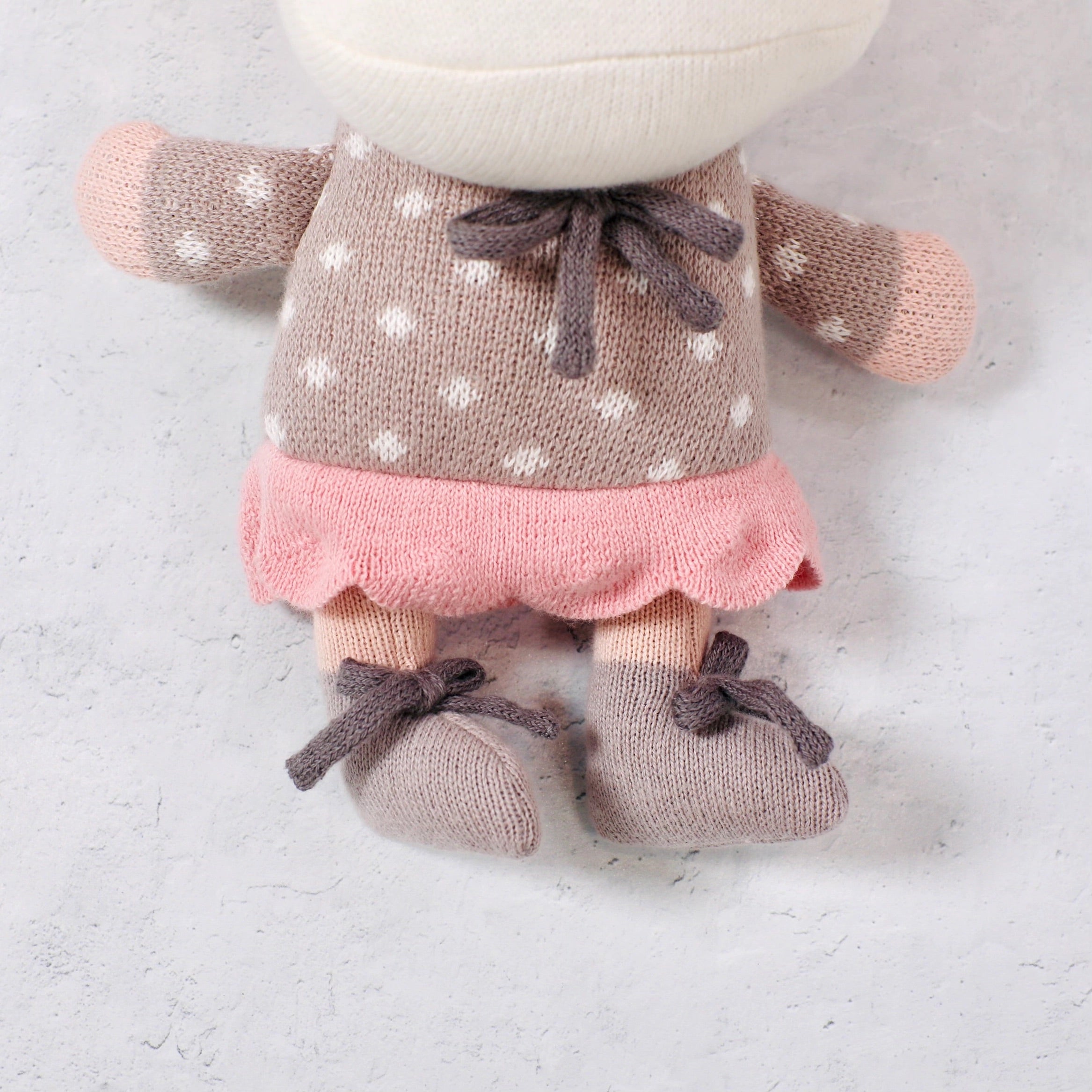 Jordan Horse Organic Cotton Hand Knit Stuffed Animal Baby Toy