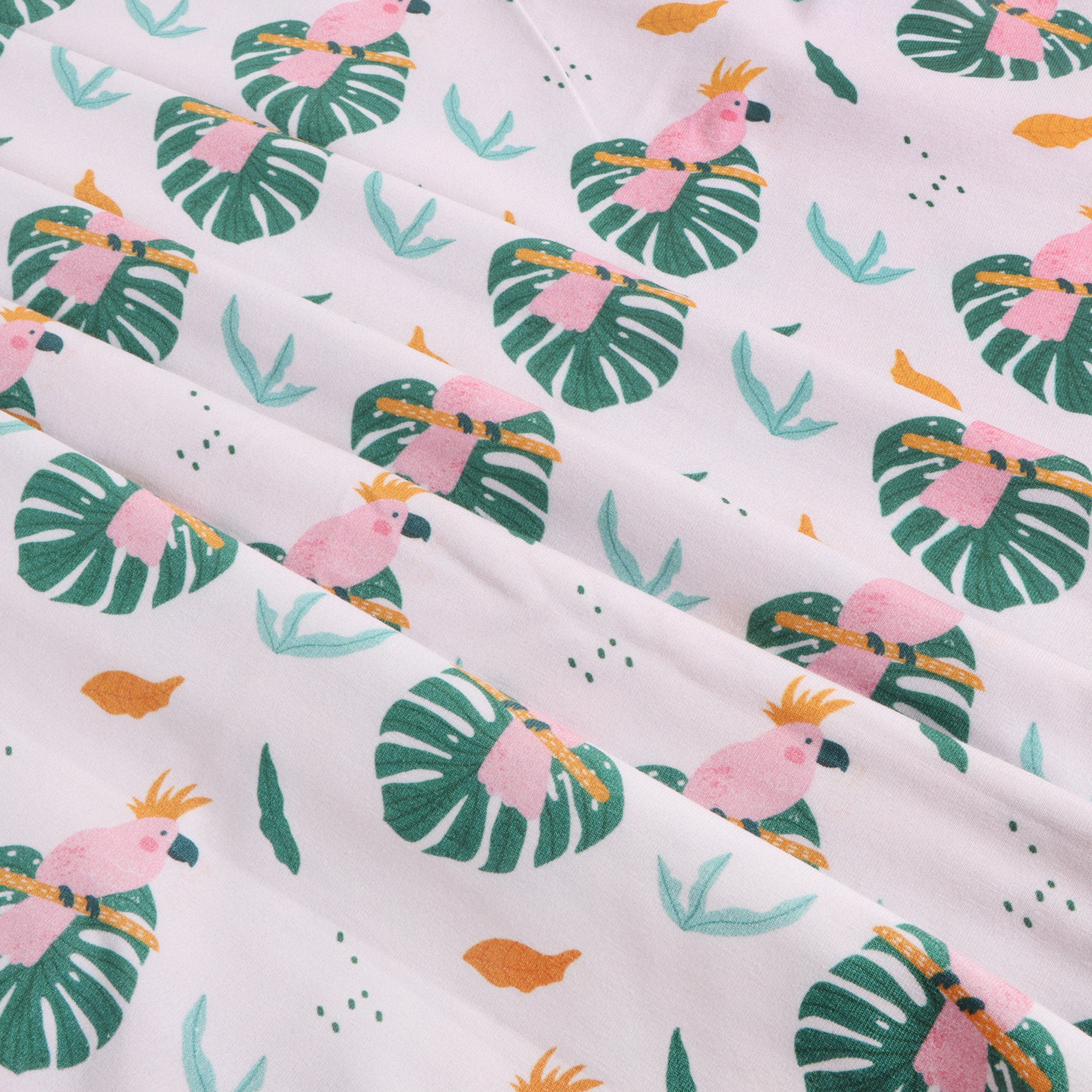 Parrot Reversible Baby Blanket (Organic Jersey)