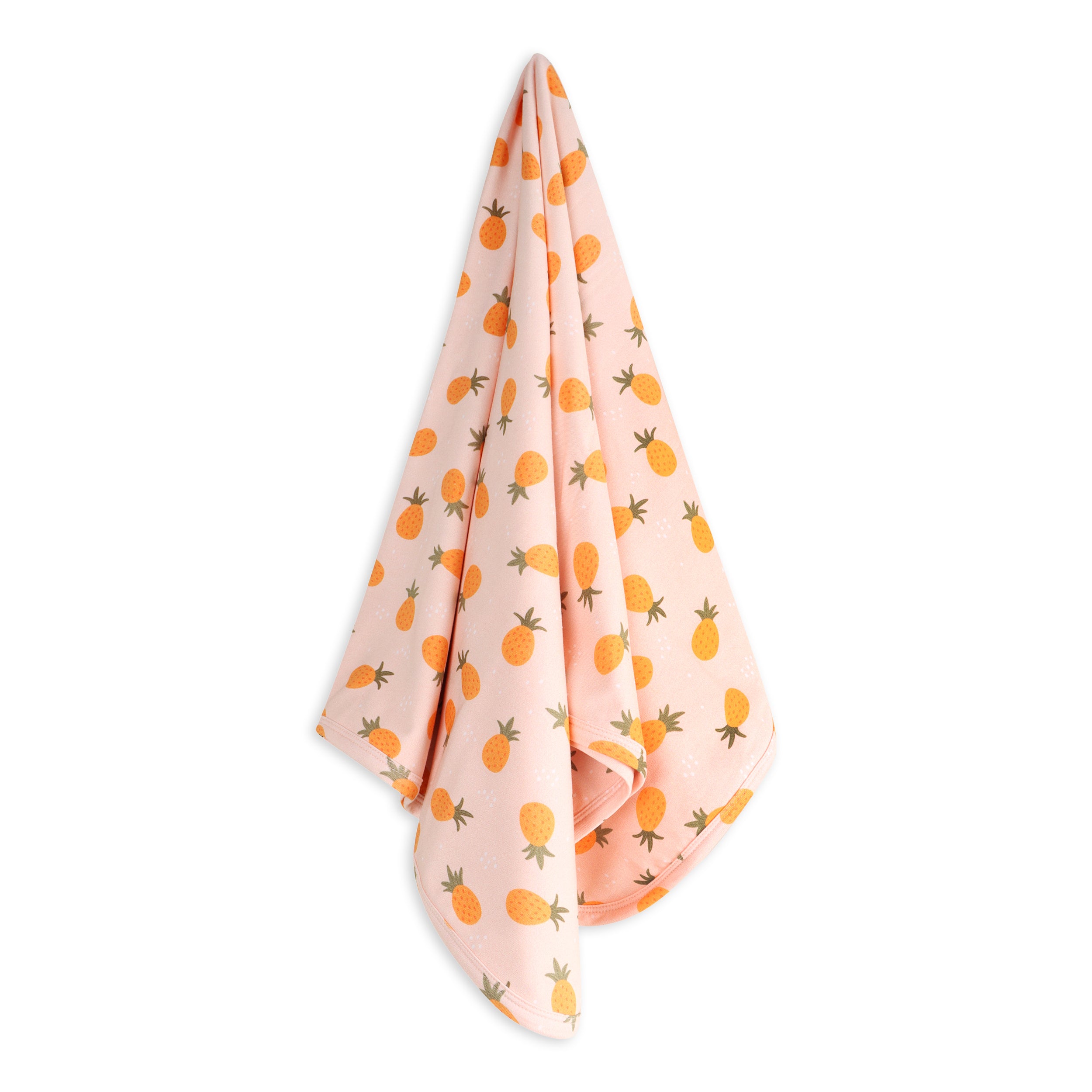 Pineapple Reversible Baby Blanket (Organic Jersey)