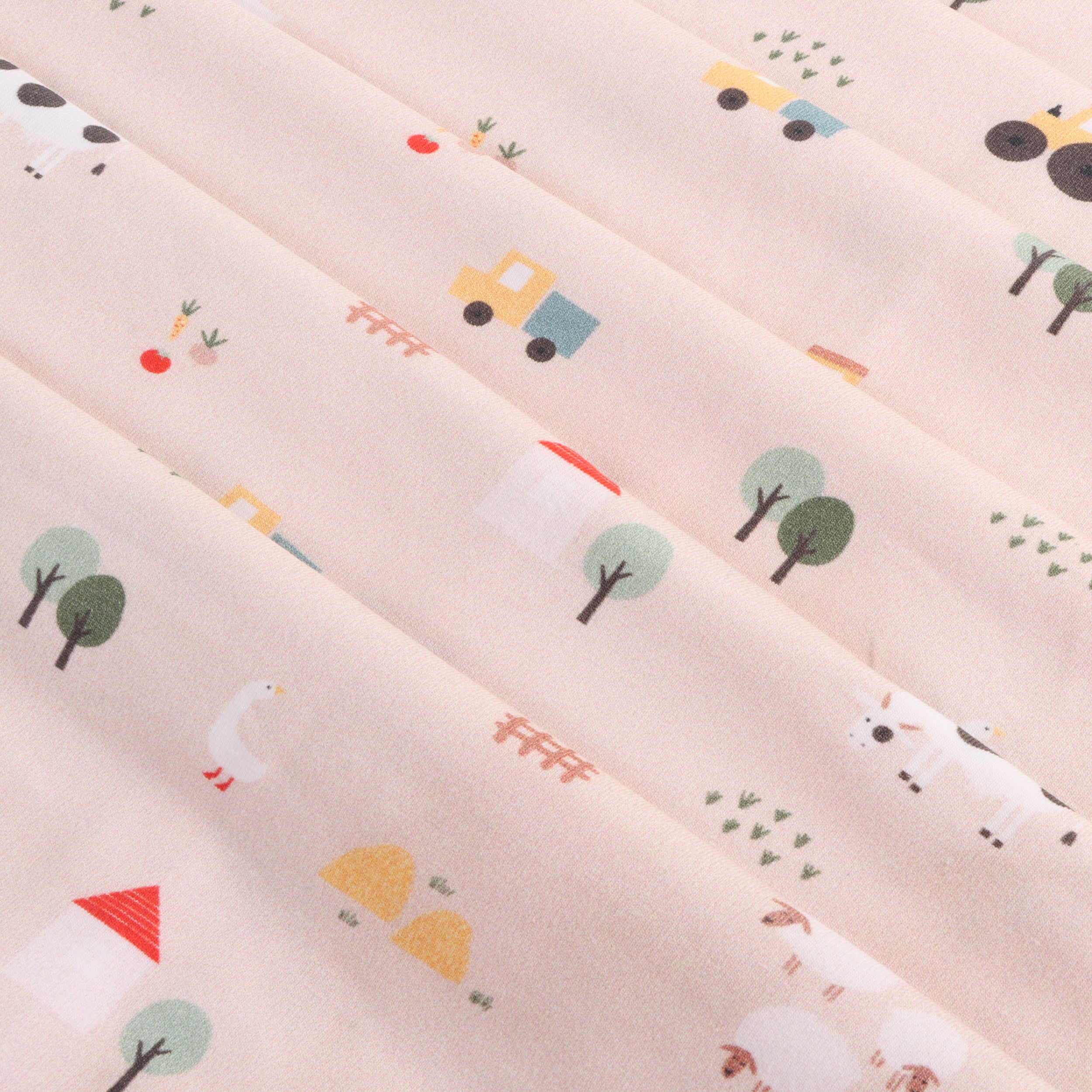 Farm Reversible Baby Blanket (Organic Jersey)