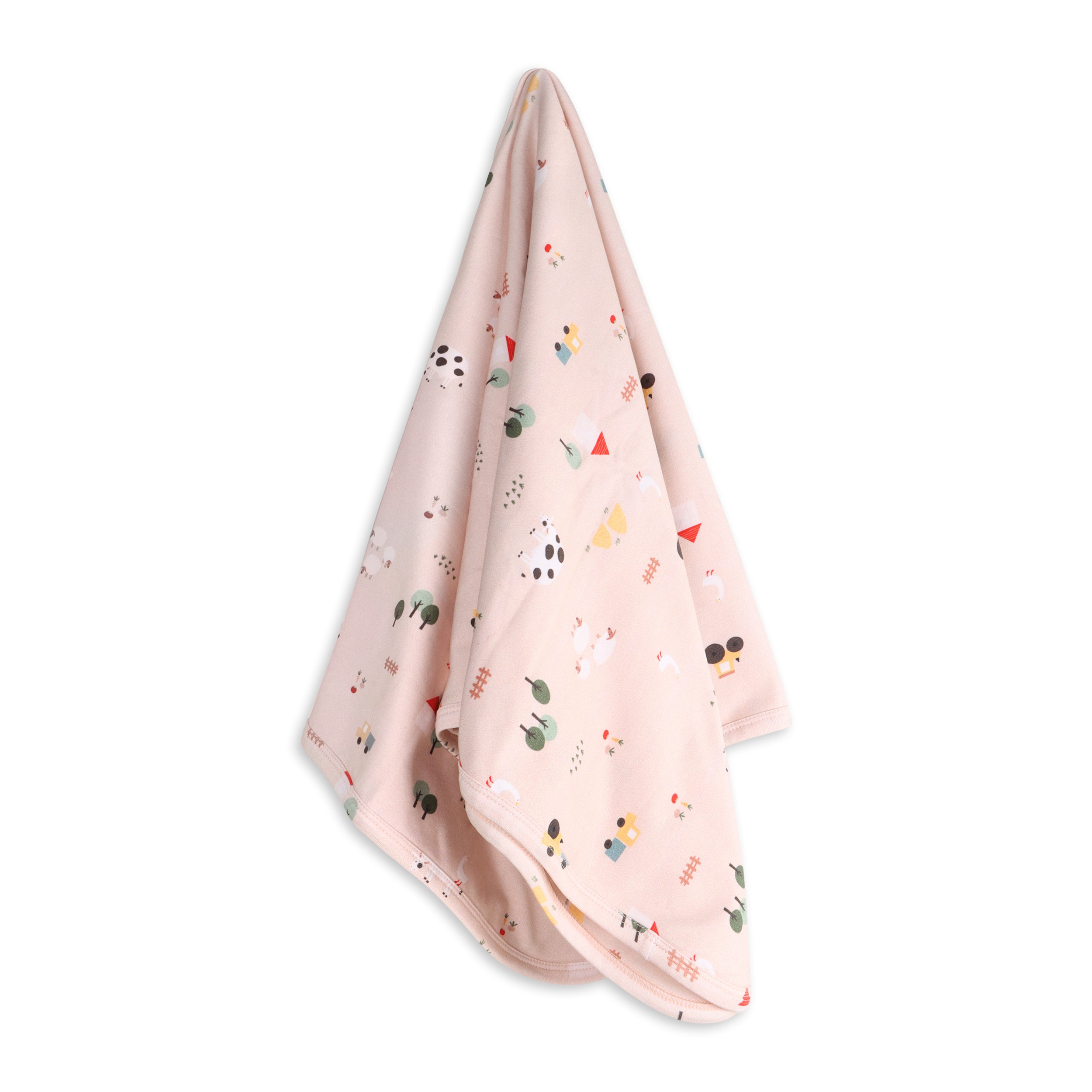 Farm Reversible Baby Blanket (Organic Jersey)
