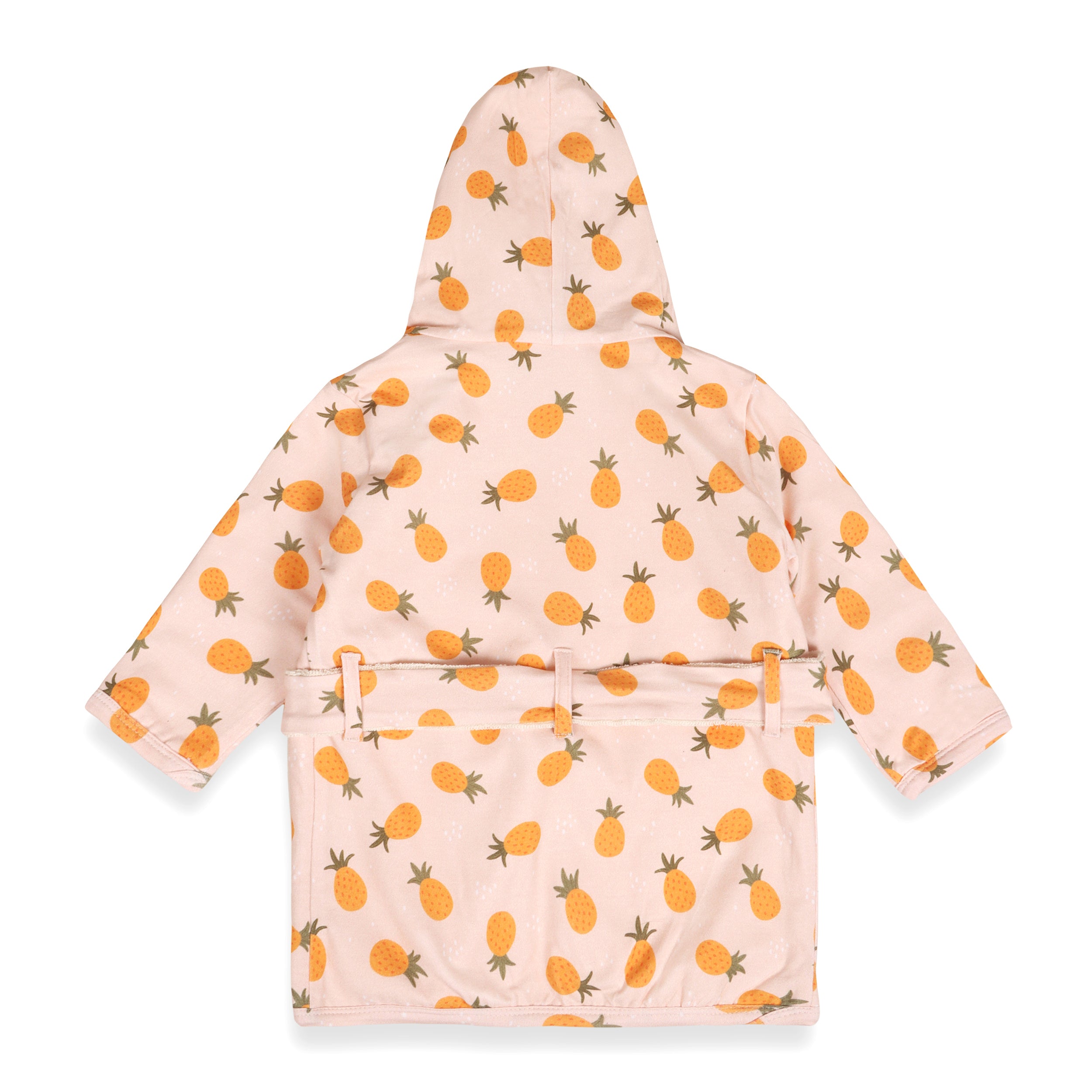 Pineapple Baby Hooded Bathrobe (Organic Jersey)