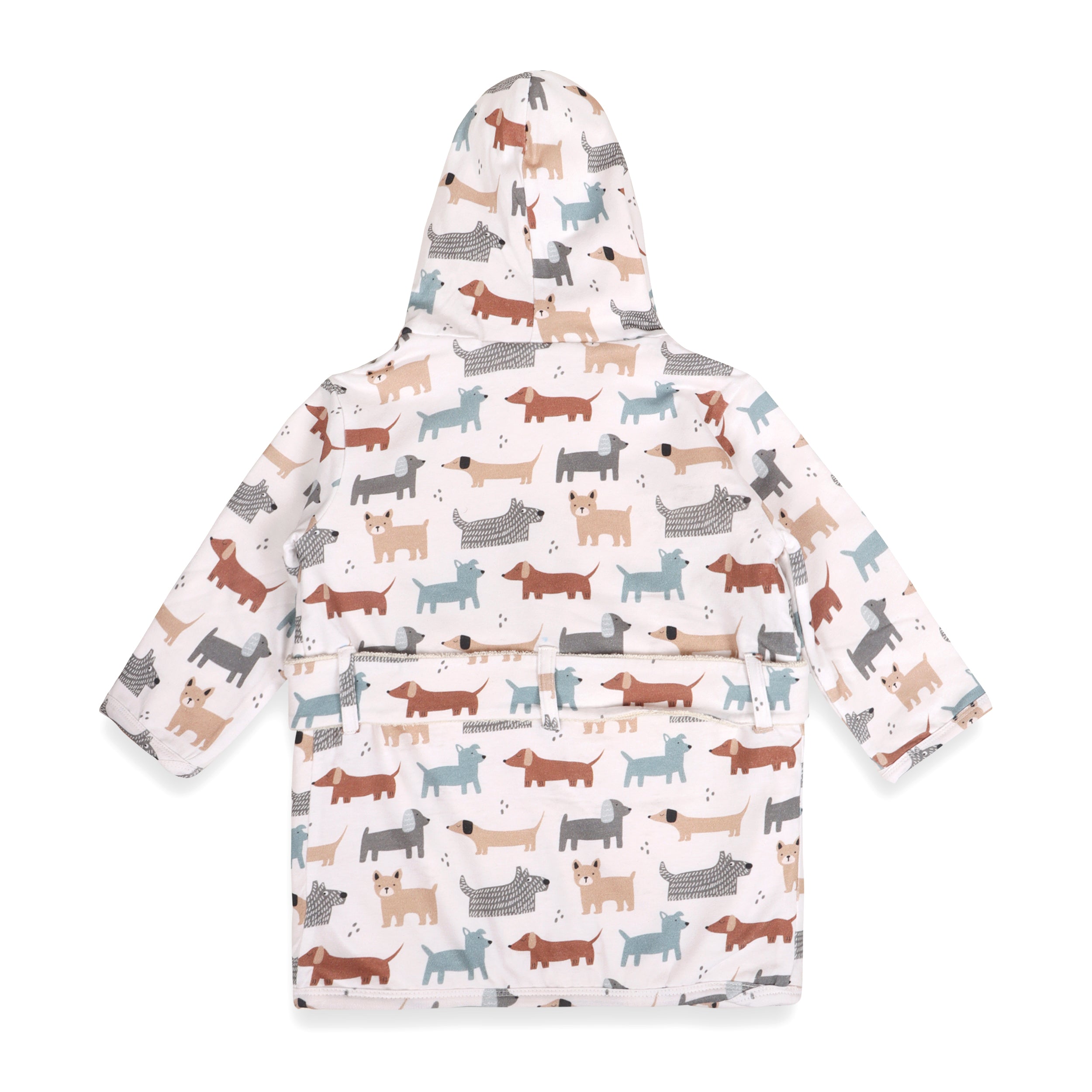 Dog Baby Hooded Bathrobe (Organic Jersey)