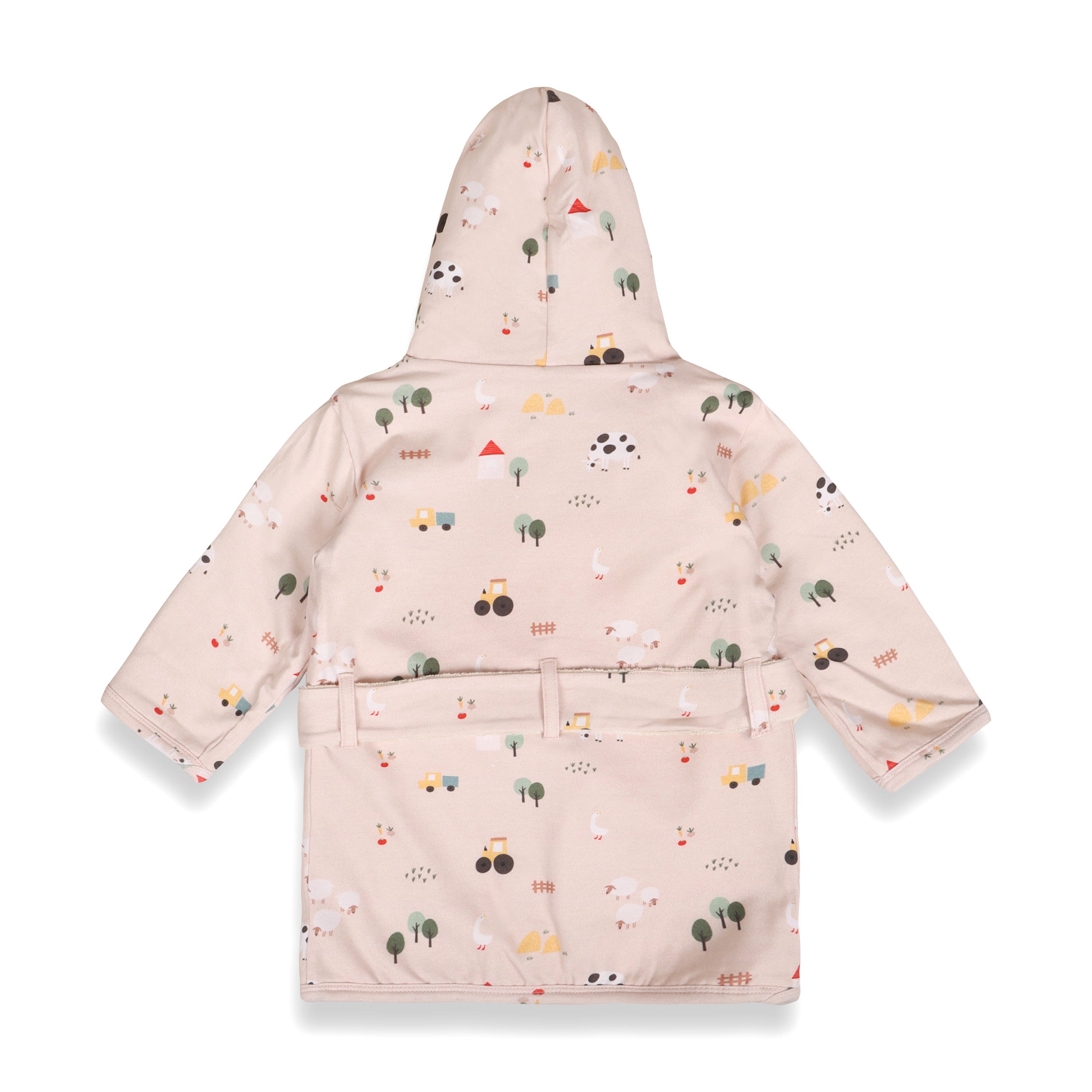 Farm Baby Hooded Bathrobe (Organic Jersey)