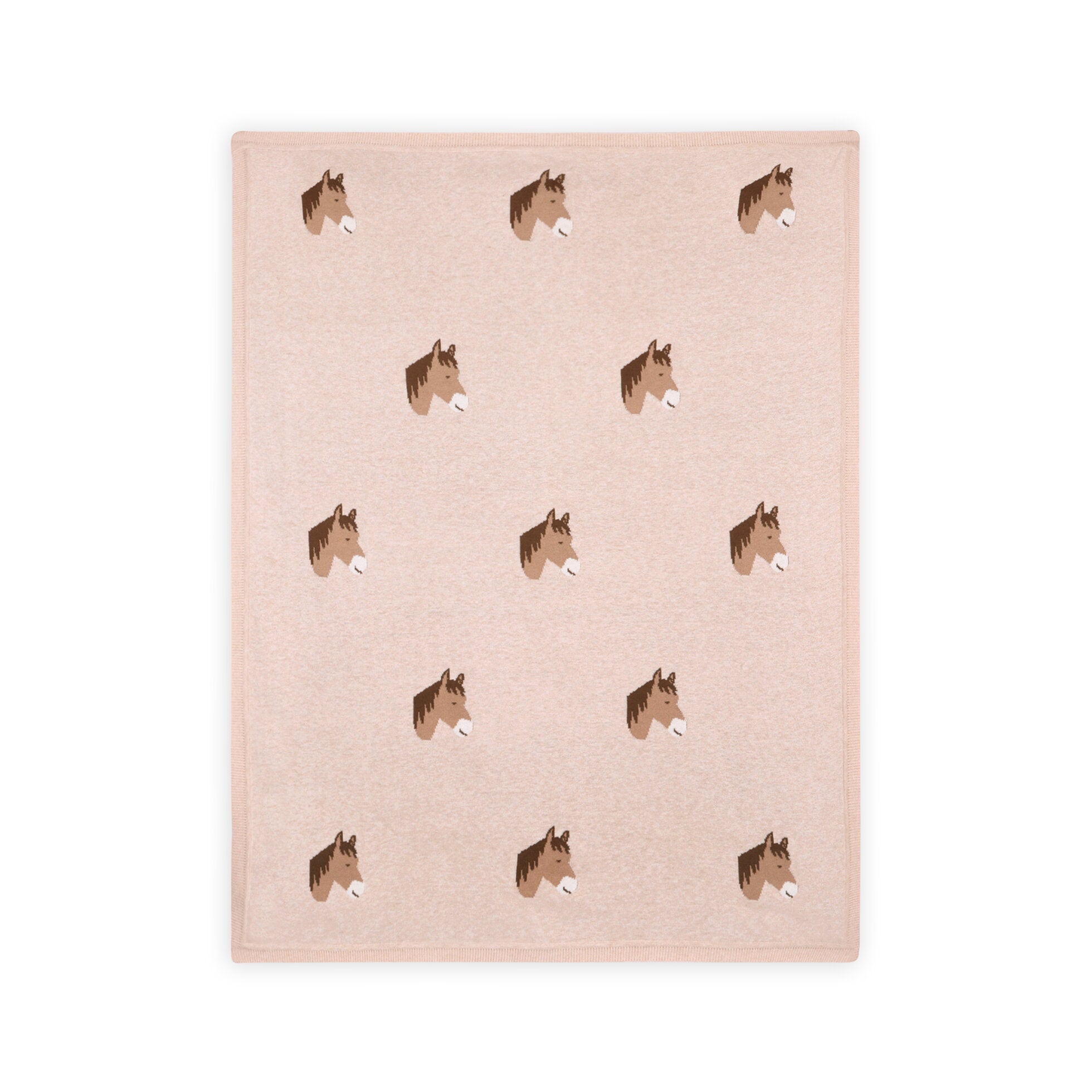 Match It - Horse Baby Hat & Horse Baby Blanket (Organic Baby Gifts)