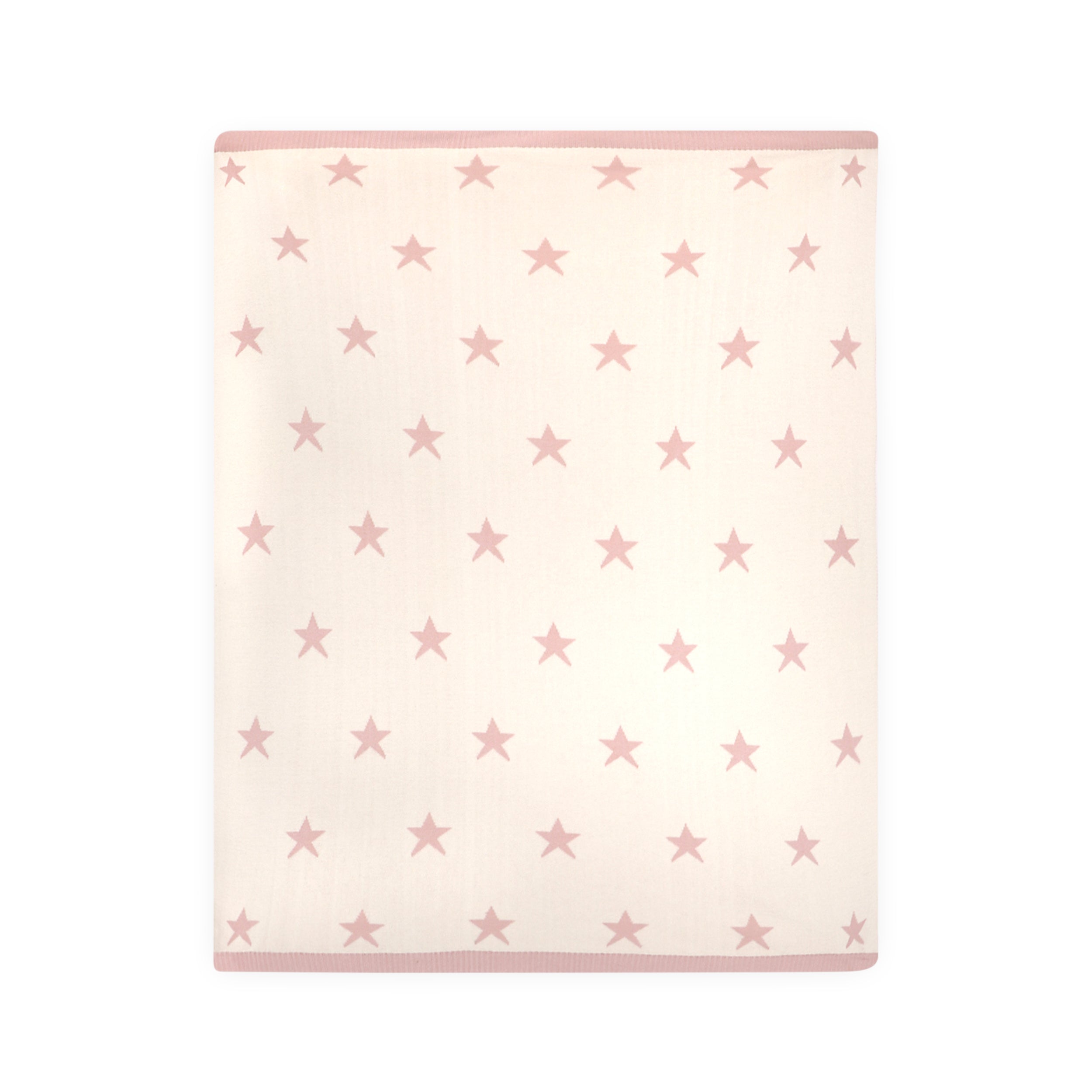 Stars - Reversible Sweater Knit Baby Blankets (Organic Cotton) 3 Colors