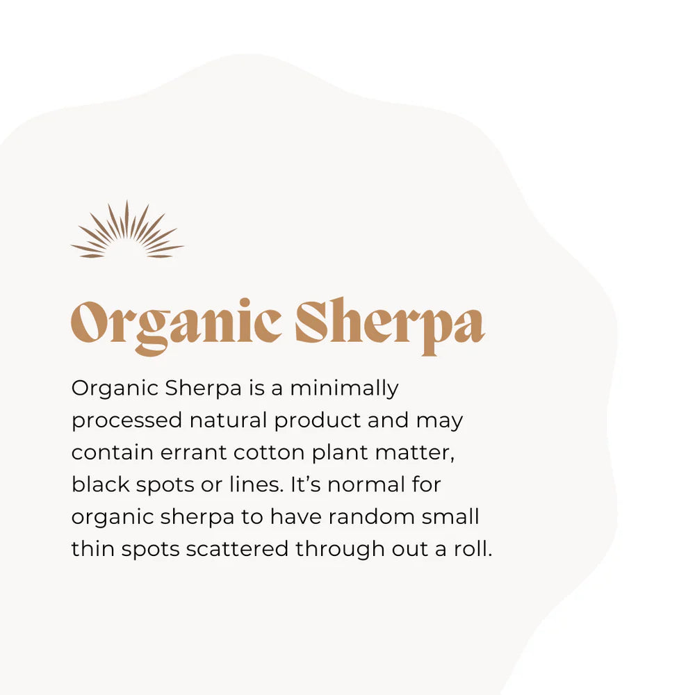 MONO - Manta de seguridad para bebés orgánica SHERPA Lovey