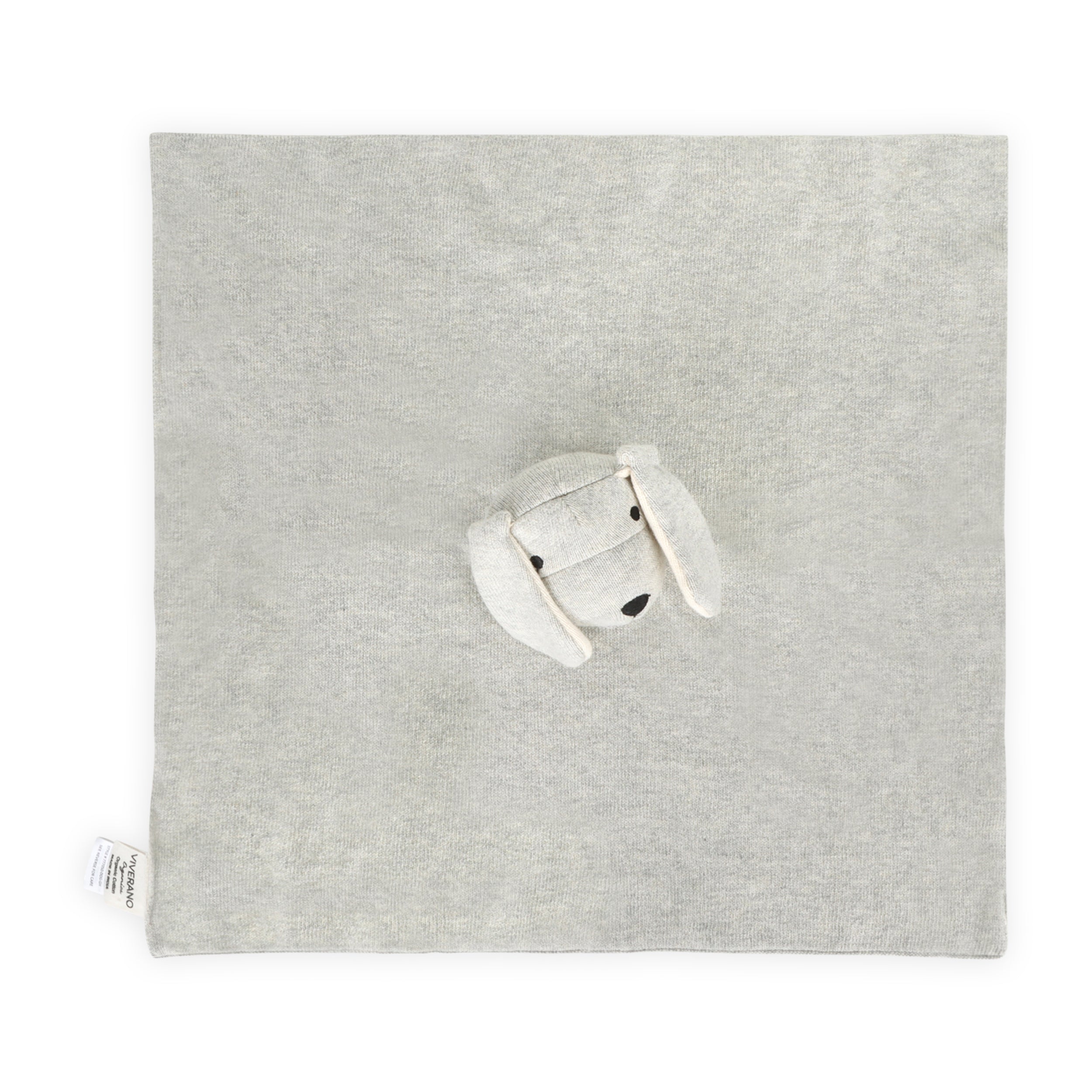 Puppy Dog Organic Baby Lovey Security Blanket Cuddle Cloth (Viverano)