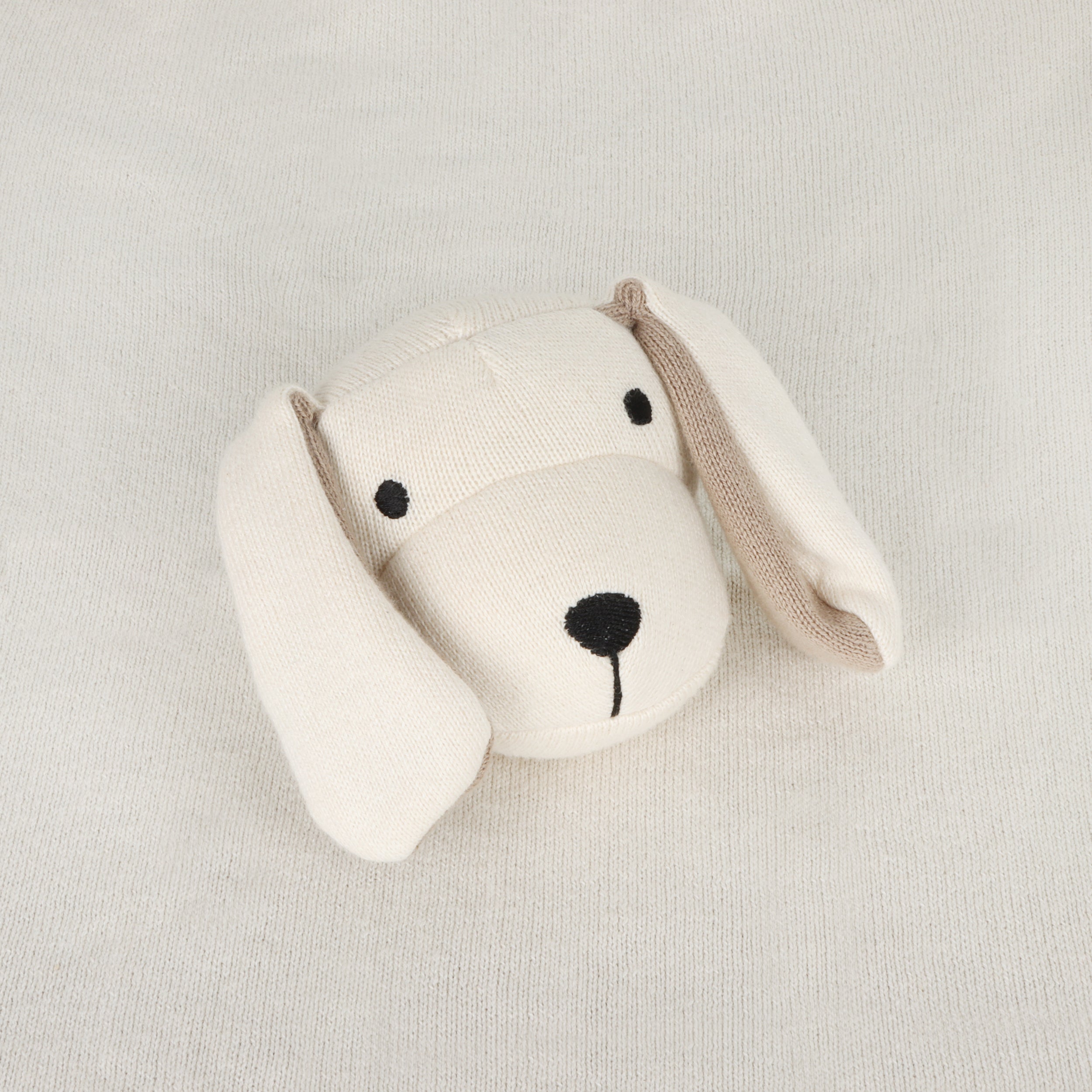 Puppy Dog Organic Baby Lovey Security Blanket Cuddle Cloth (Viverano)