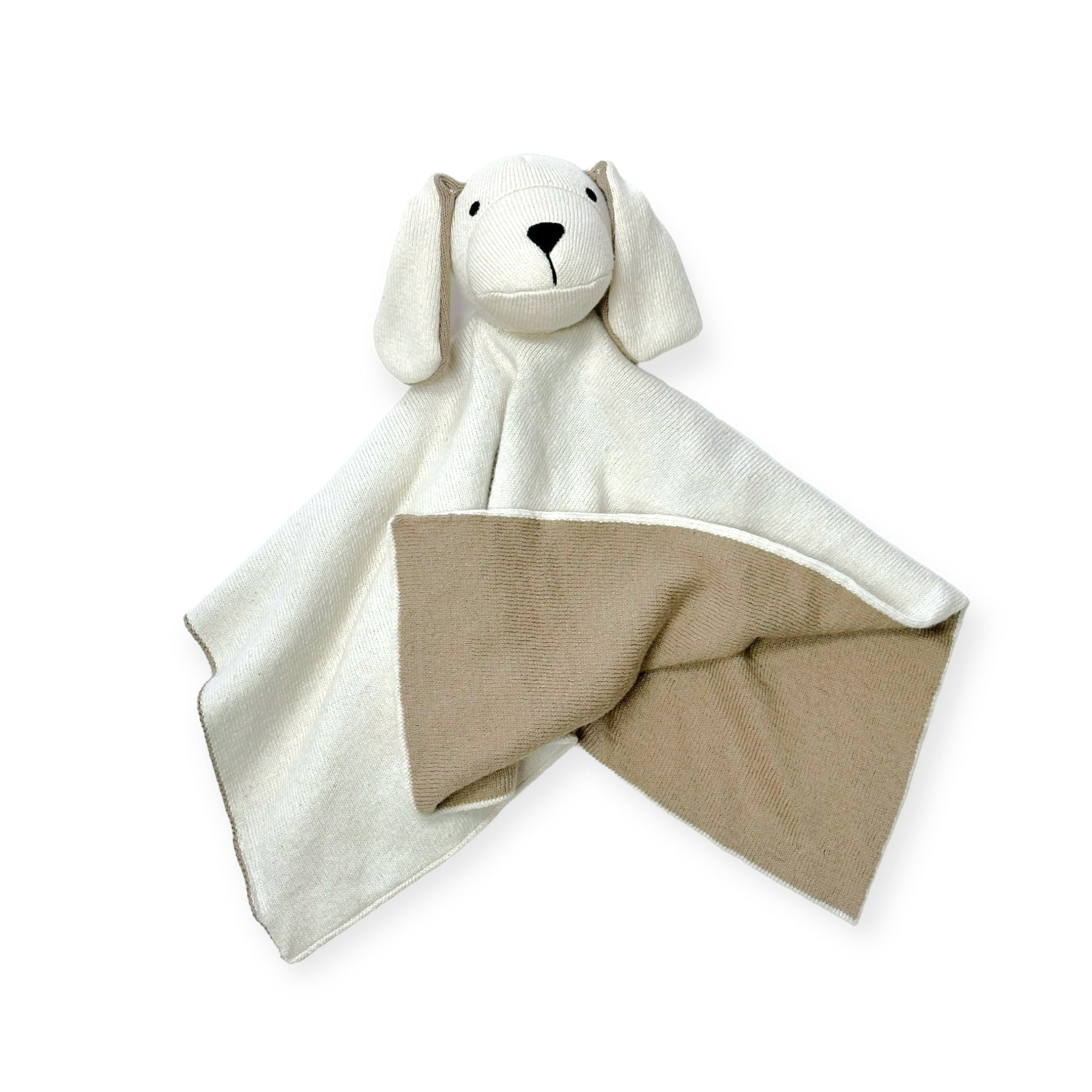 Puppy Dog Organic Baby Lovey Security Blanket Cuddle Cloth (Viverano)