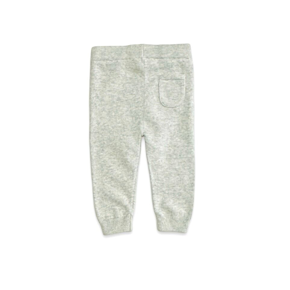 Pocket Sweater Knit Baby Legging Pants (Organic Cotton)