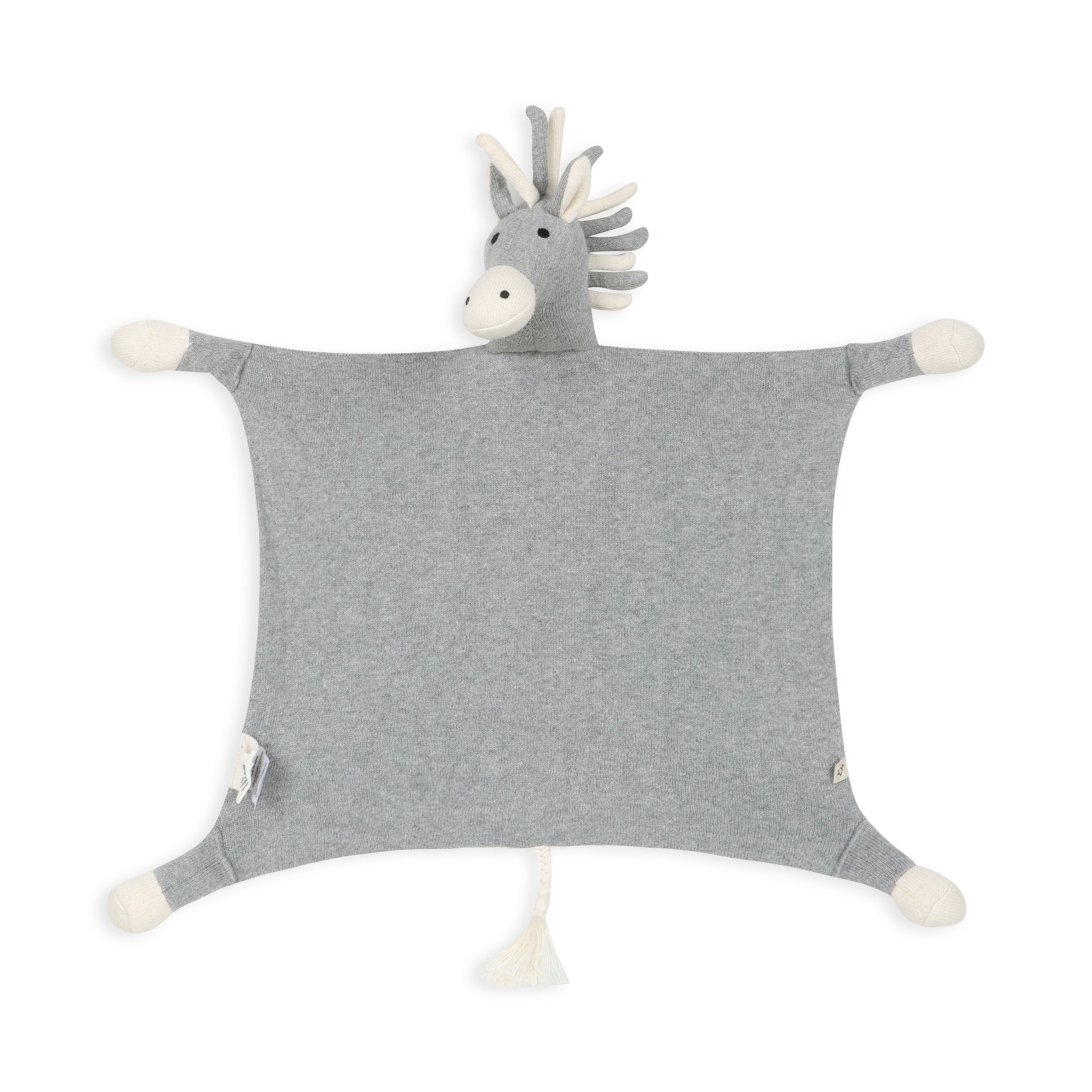 Horse - Organic Baby Lovey Security Blanket Cuddle Cloth