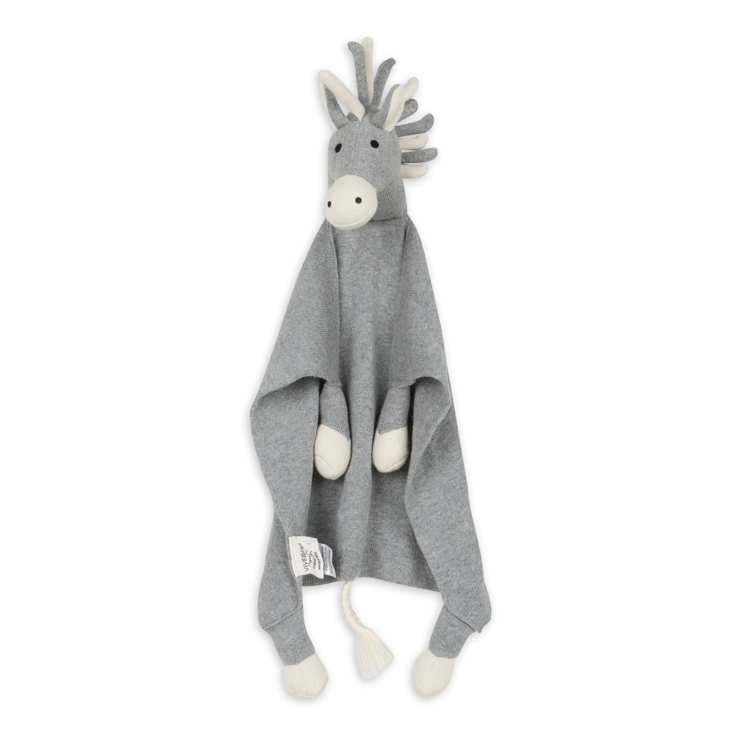 Horse - Organic Baby Lovey Security Blanket Cuddle Cloth