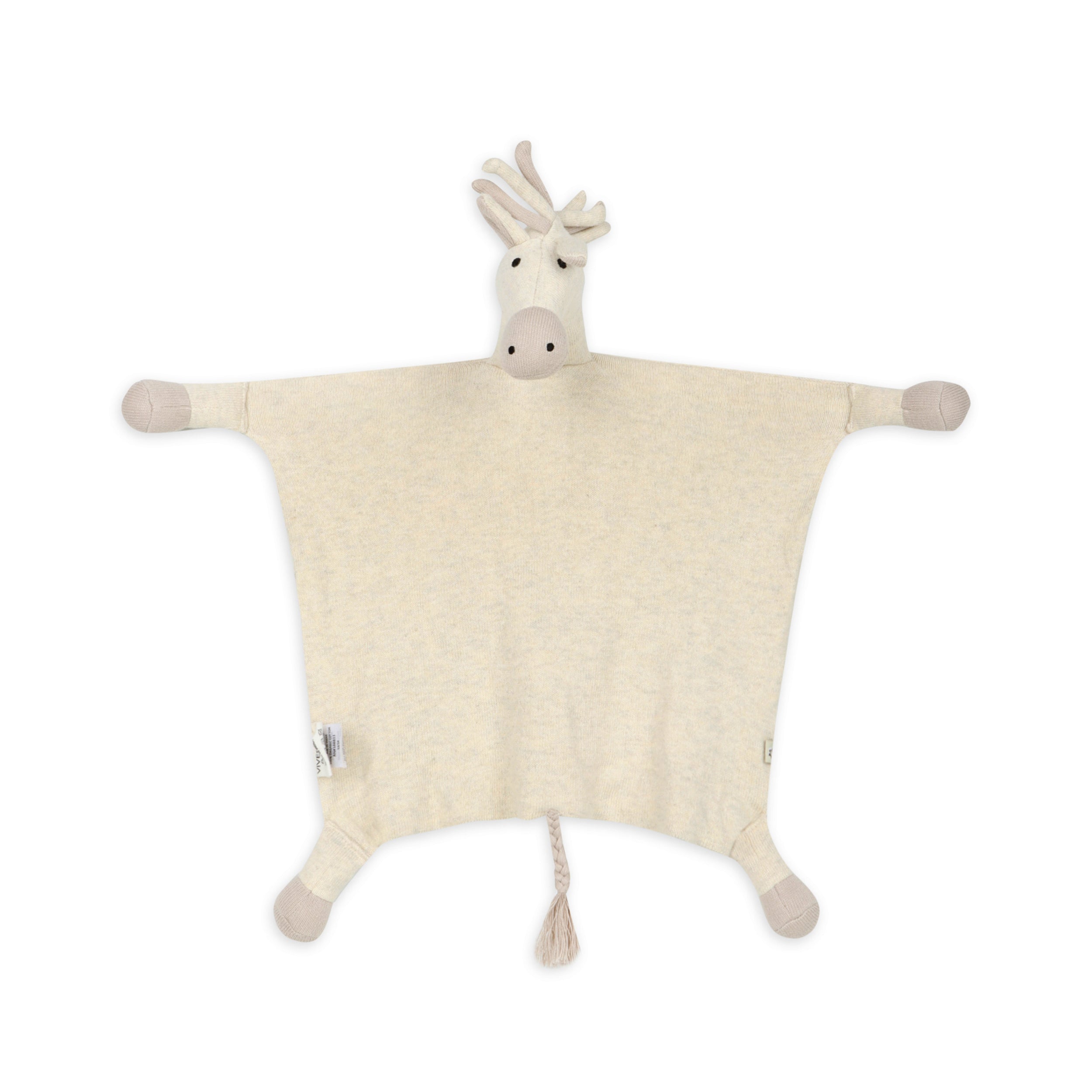 Horse - Organic Baby Lovey Security Blanket Cuddle Cloth