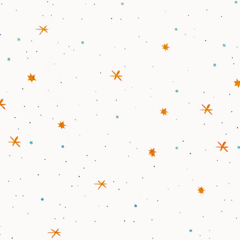 Diadema elástica con lazo de estrellas para bebé (tejido orgánico)