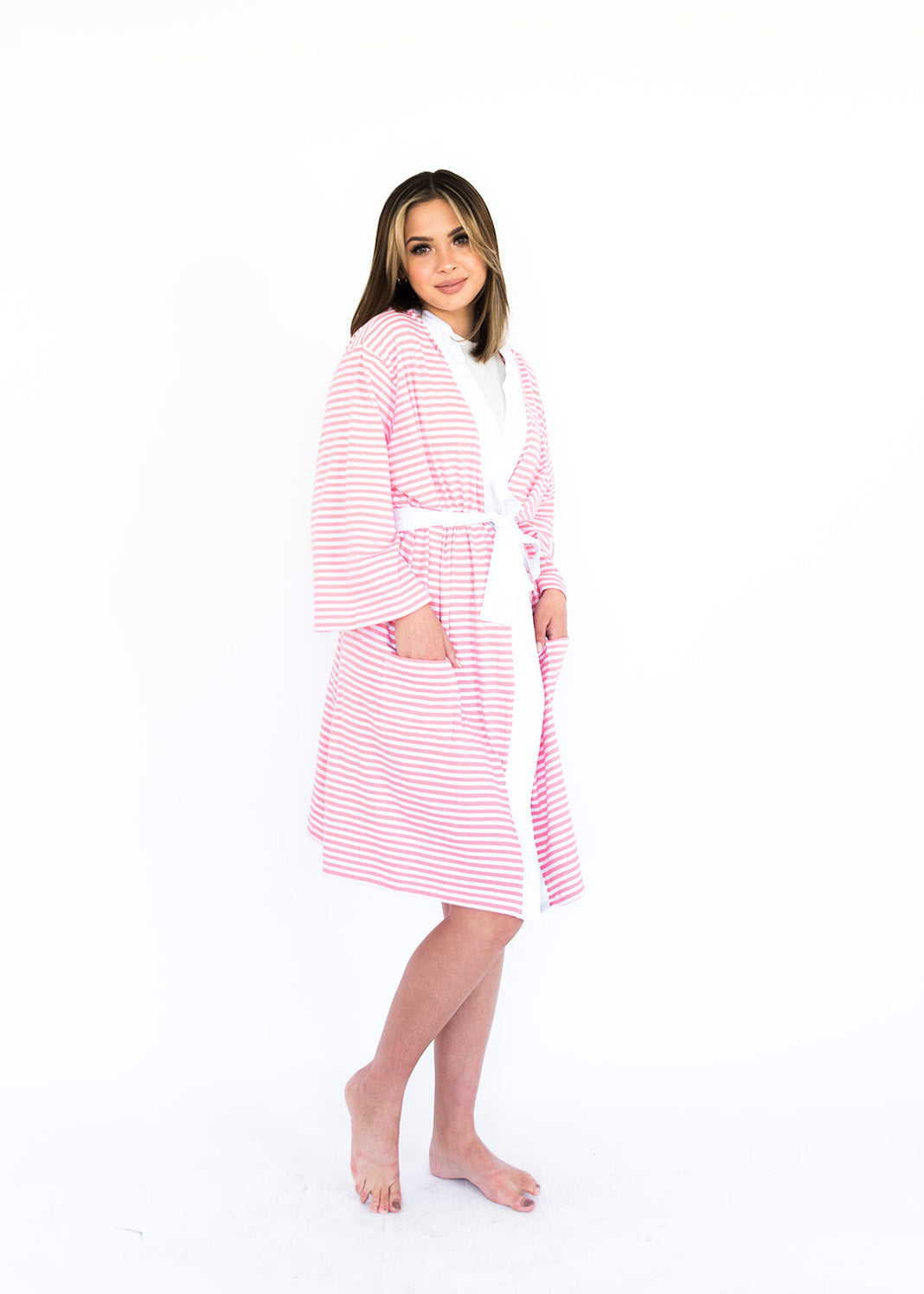 Organic Cotton Hooded Bath & Spa Robe / Swim Cover-Up - Viverano