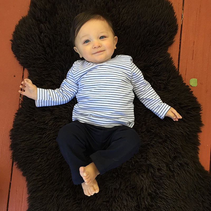 Viverano Venice Organic Cotton Long Sleeve T-Shirt for Babies