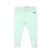 Organic Cotton Pointelle Legging for Babies by Viverano