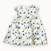 Florence Bloom Cap Sleeve Dress + Bloomer Set (Organic Muslin)