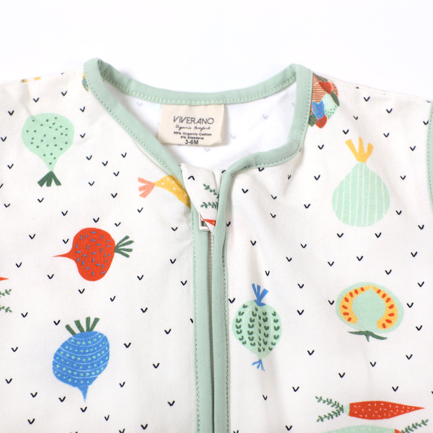 Organic Veggie Sleep Sack & Wearable Blanket for Babies by Viverano