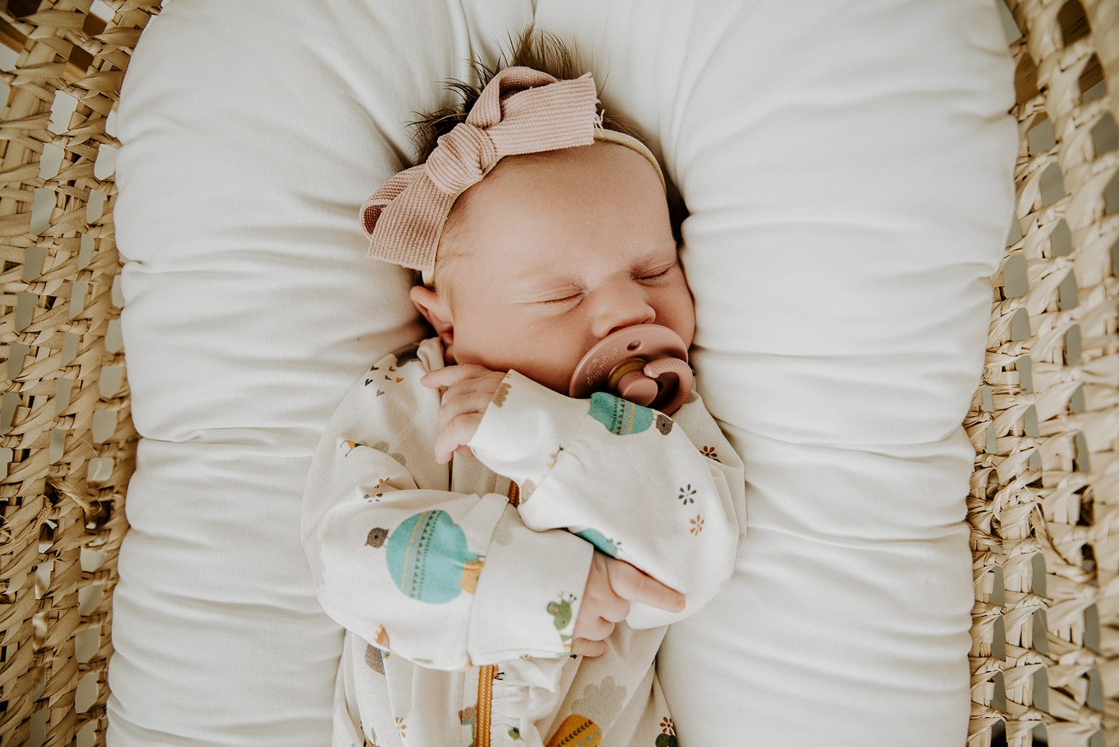 Organic Cotton Fly Away Balloon Ruffle Zipper Baby Jumpsuit - Viverano