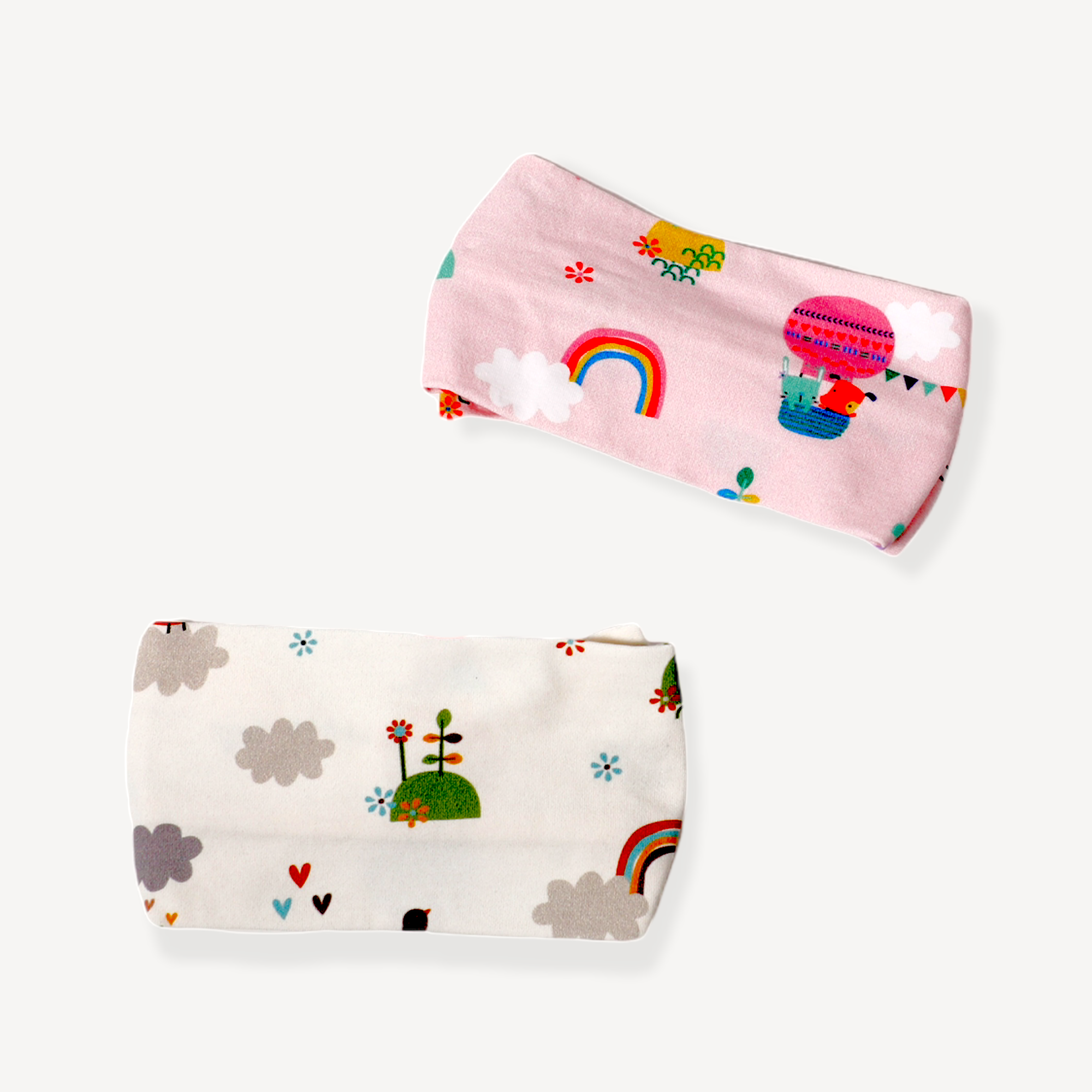 Organic Cotton Balloon Bow Baby Girl Headband - Viverano