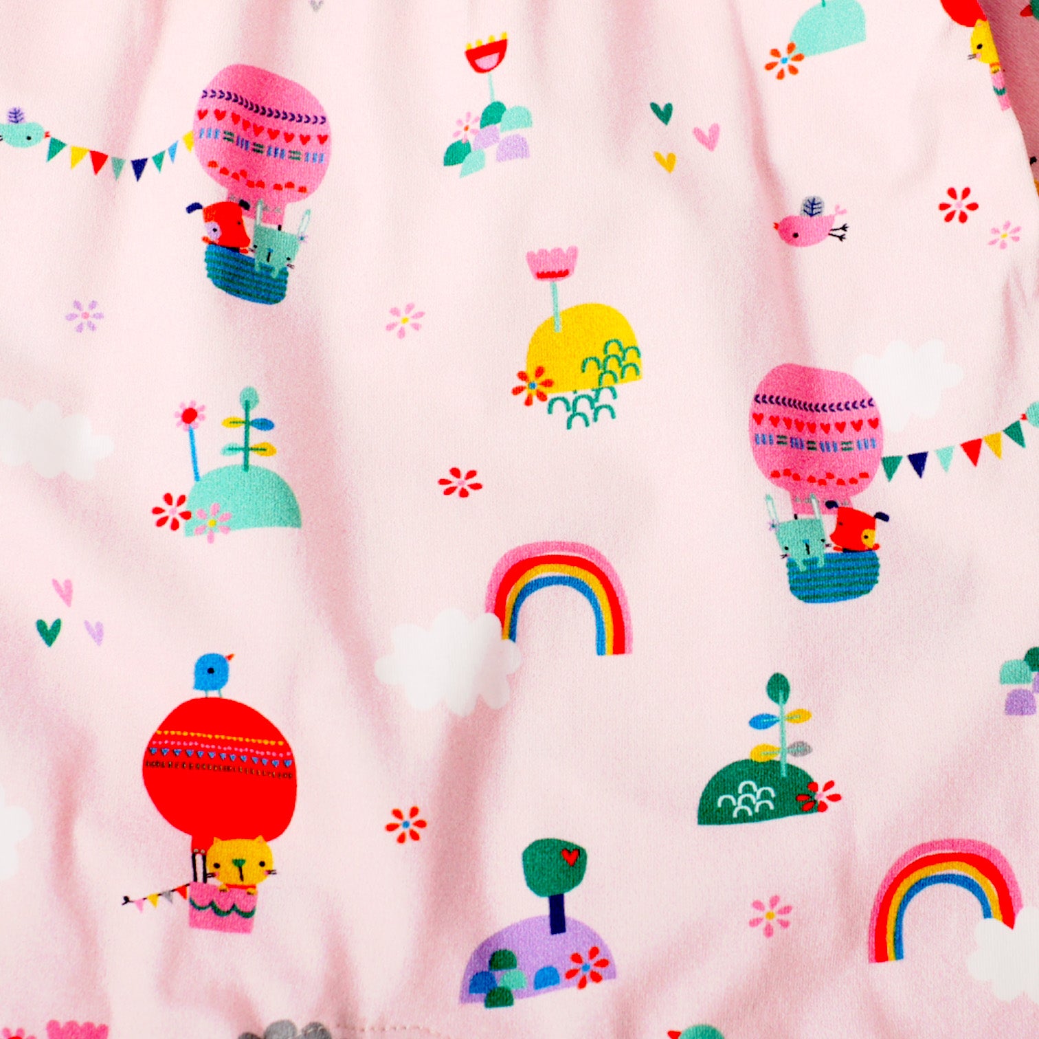 Fly Away Balloon Ruffle Jumpsuit Romper (Organic Cotton)