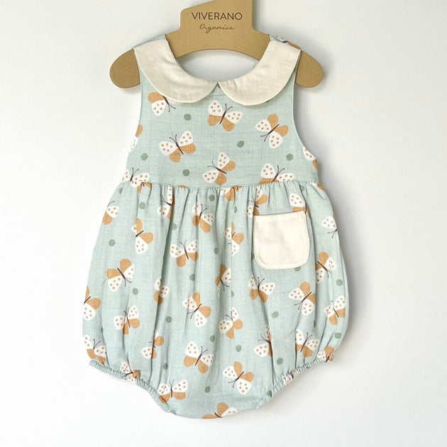 Butterfly romper cheap baby