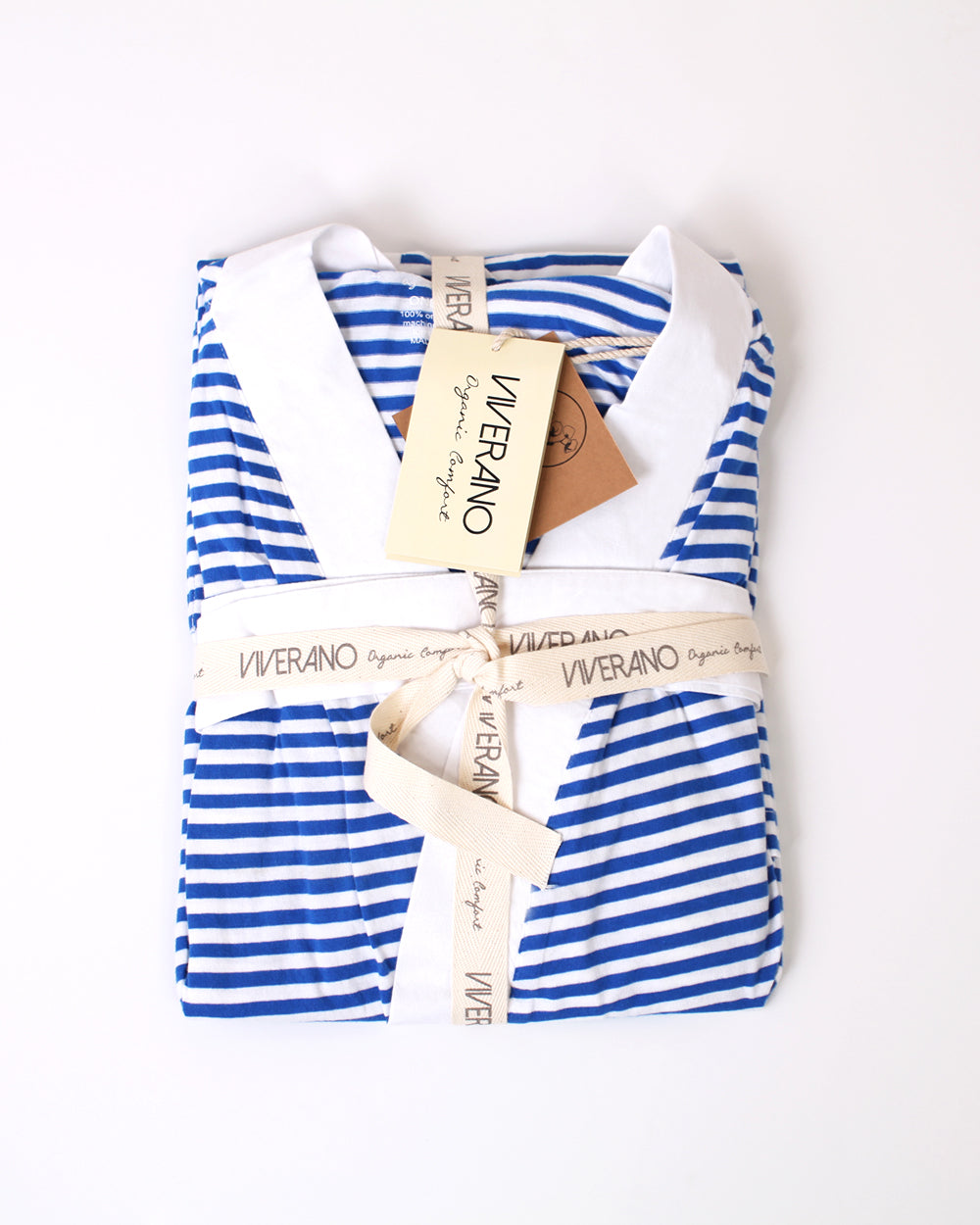 Organic Cotton Hooded Bath & Spa Robe / Swim Cover-Up - Viverano